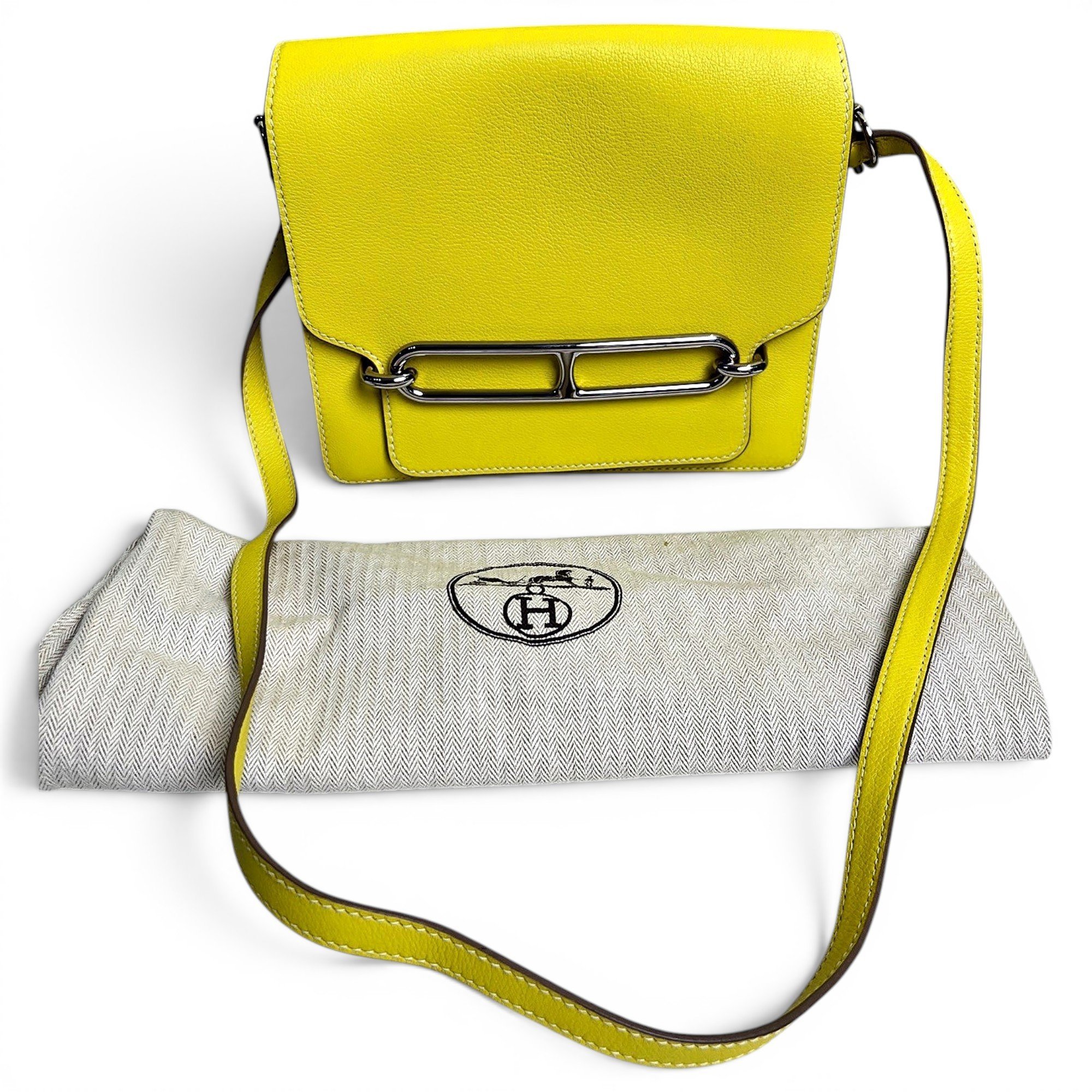 Roulis leather handbag