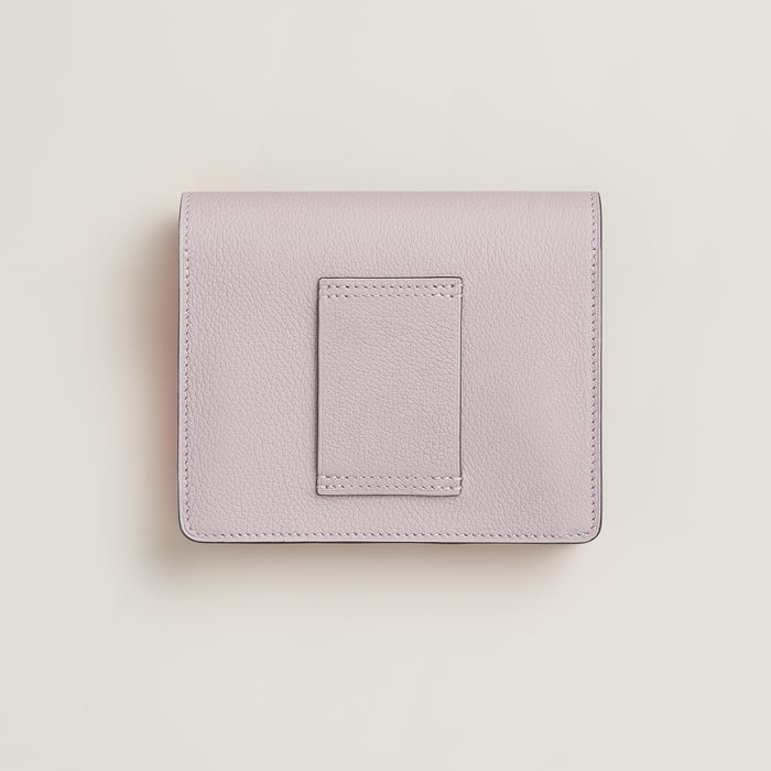 Mauve Pâle Roulis Slim Wallet