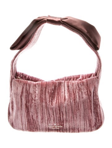 Kate Spade Velvet Top Handle Bag