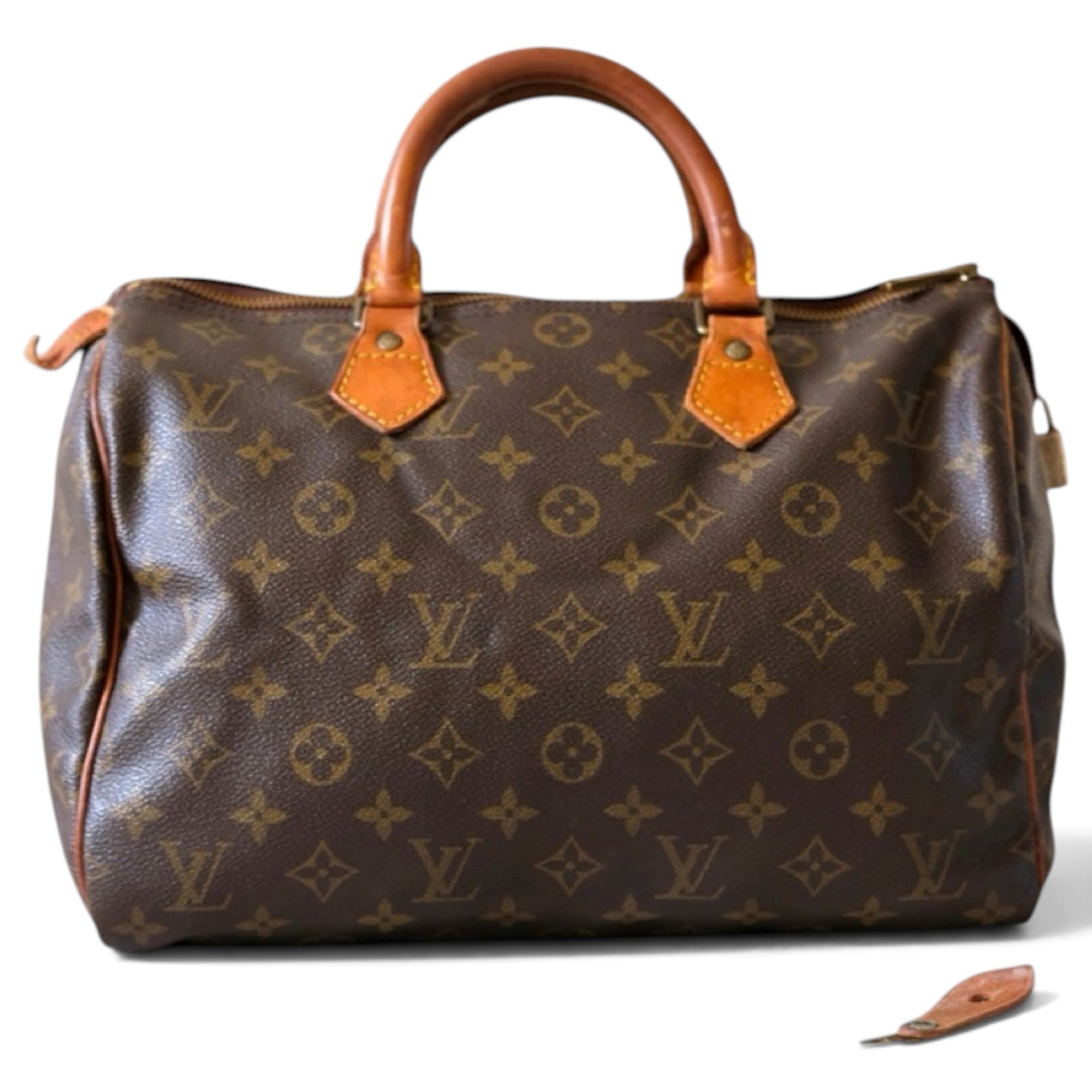 Louis Vuitton Speedy leather bowling bag