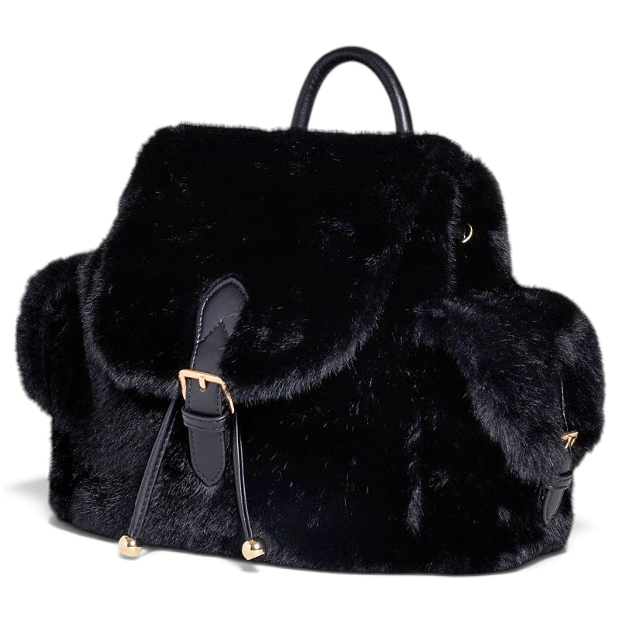 Max Mara Faux fur handbag