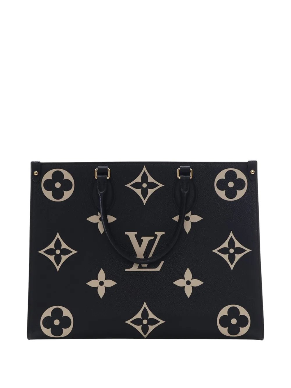 2021-2026 Bicolor Monogram Empreinte Giant Onthego MM satchel