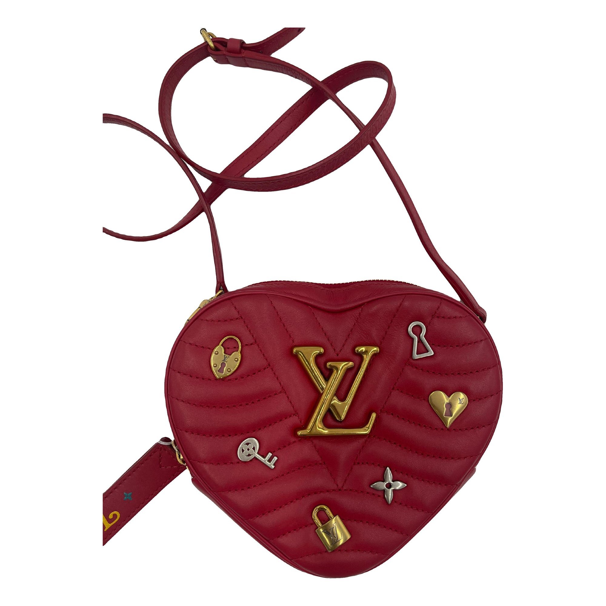 New Wave leather handbag