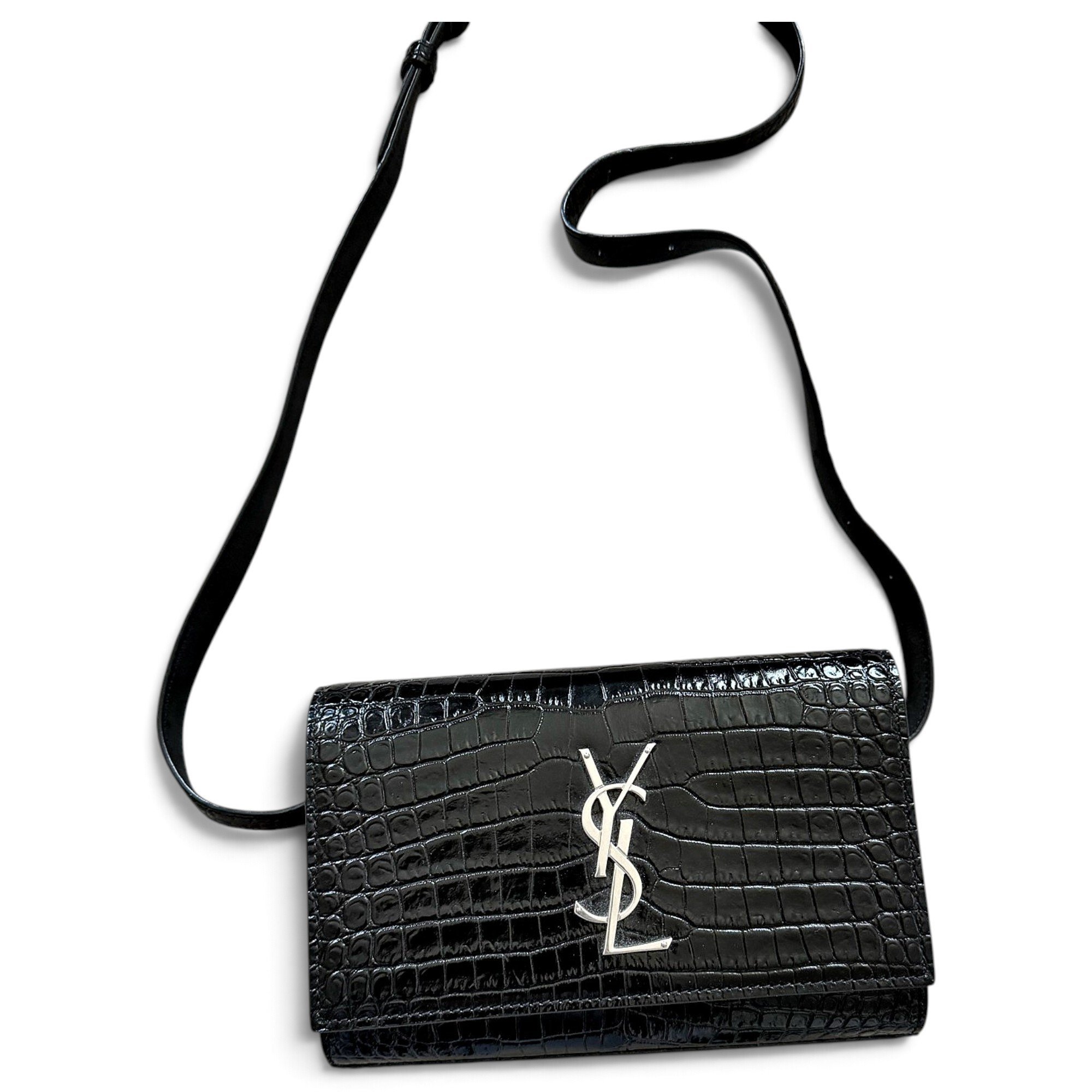 Sunset leather crossbody bag