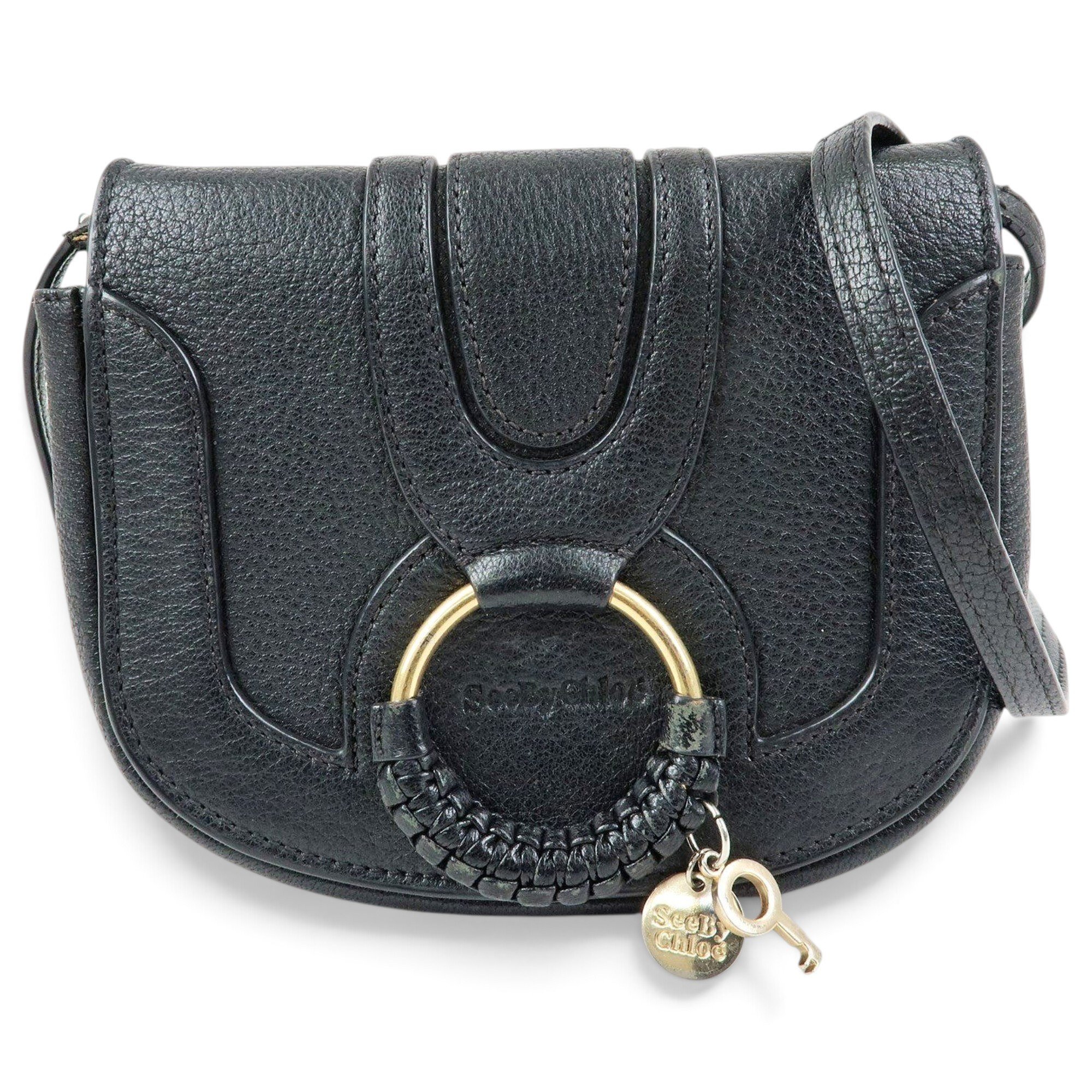 Leather crossbody bag
