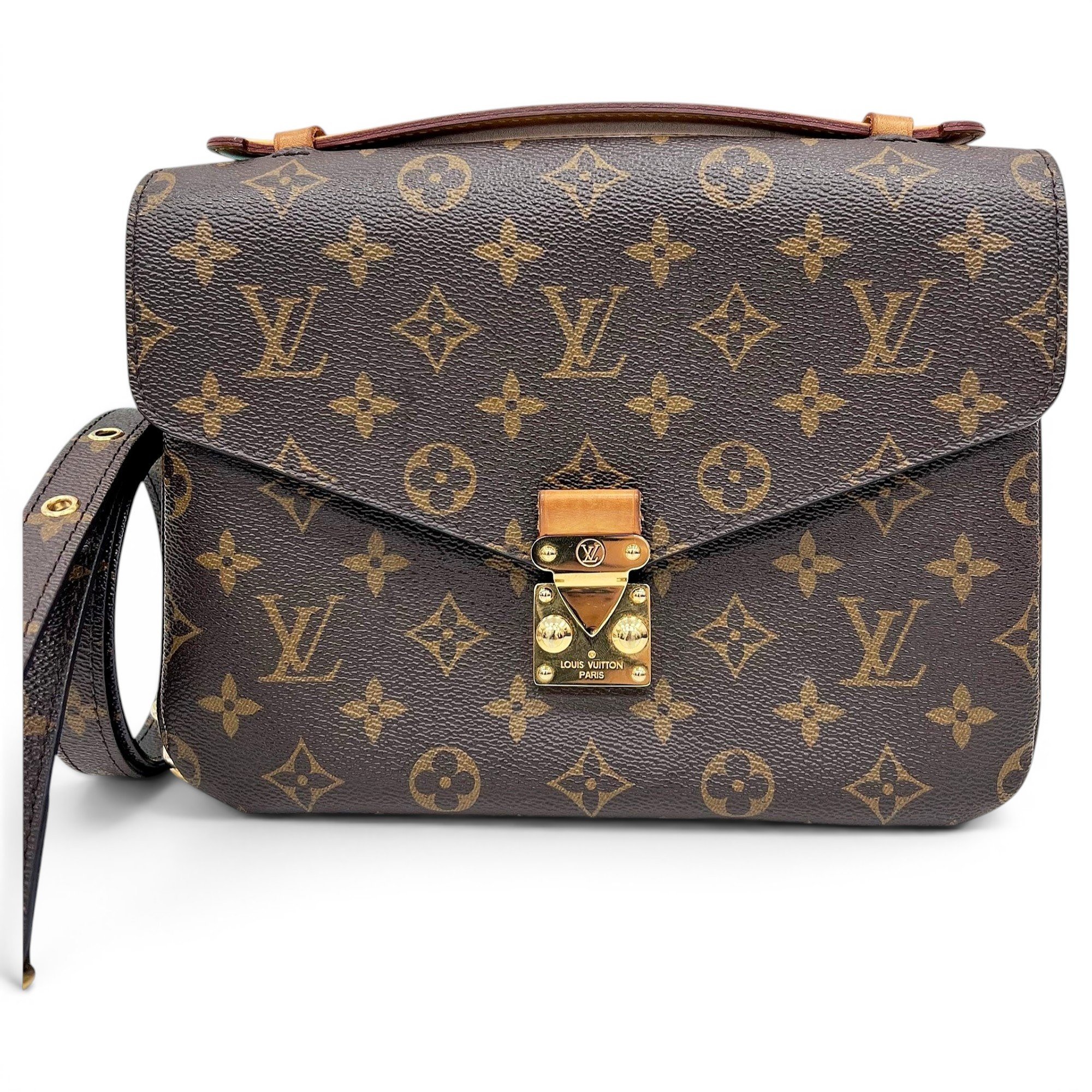 Metis leather crossbody bag
