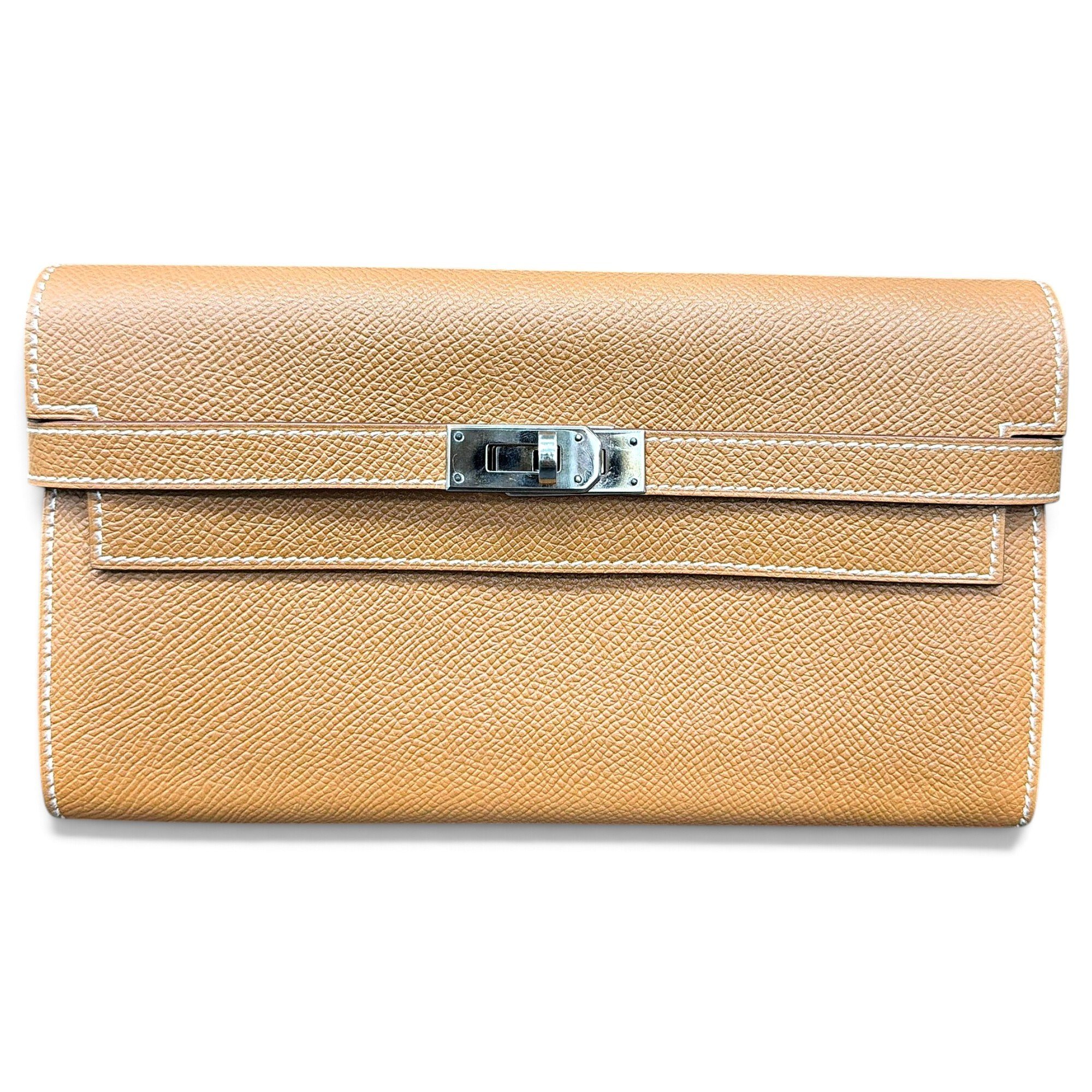 Kelly to go leather clutch bag