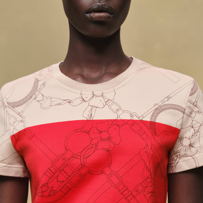 Rouge Amazone "Grand Manege" Straight T-shirt