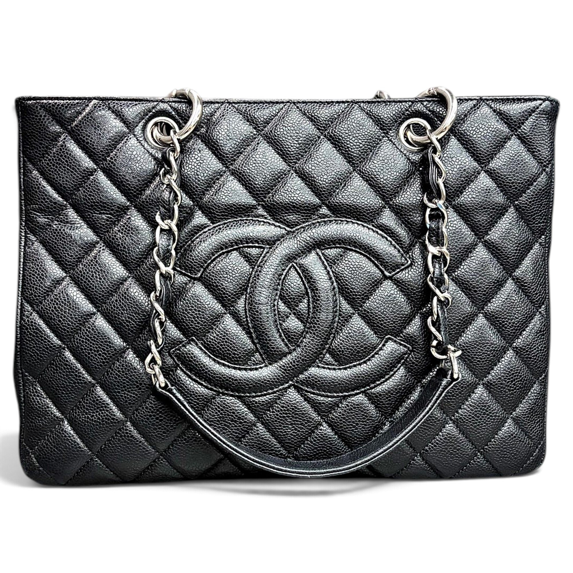 Grand shopping leather handbag