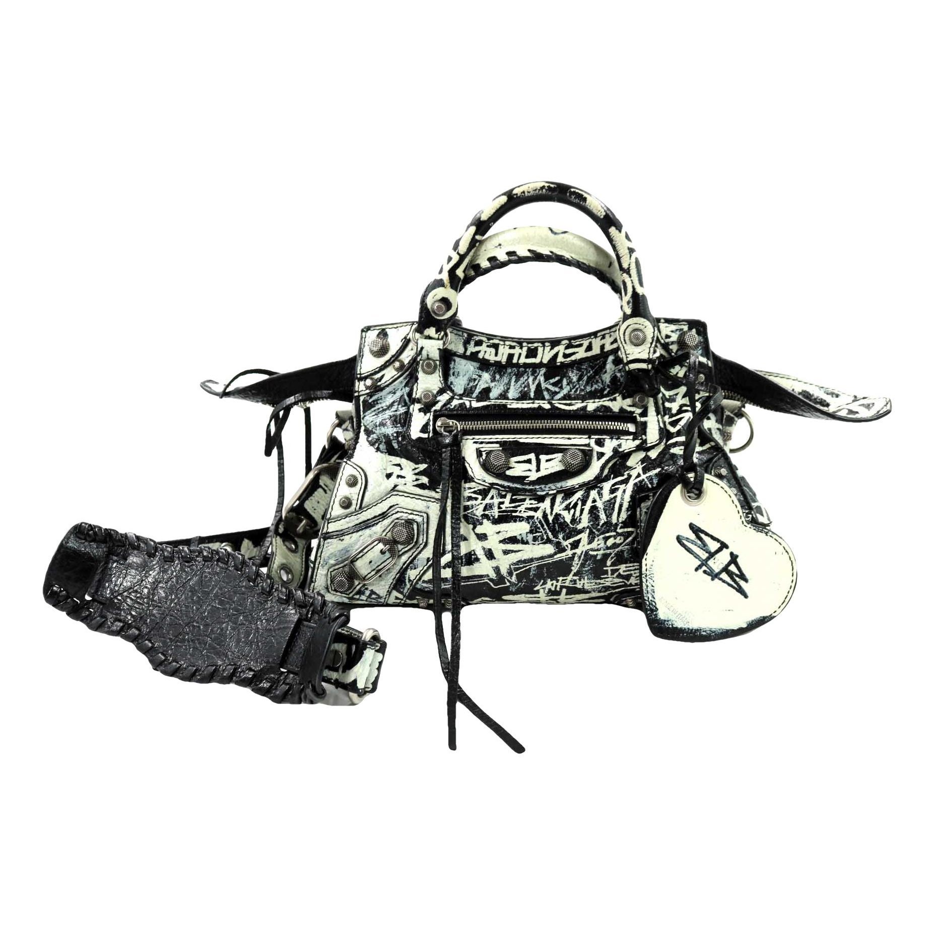 Le Cagole leather handbag