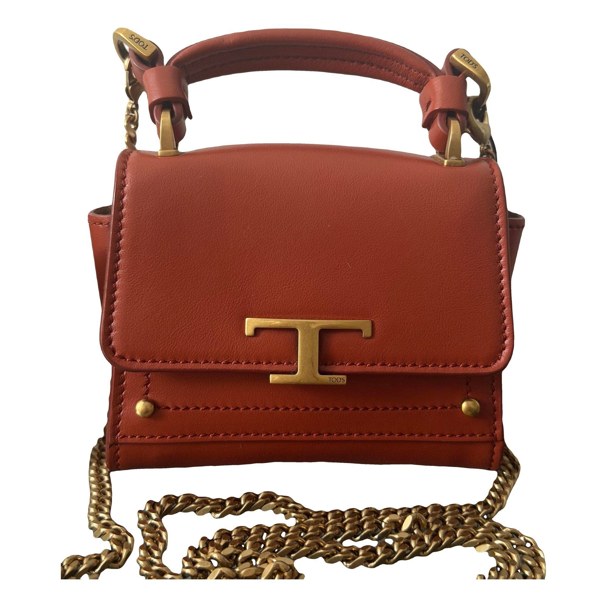 Leather mini bag