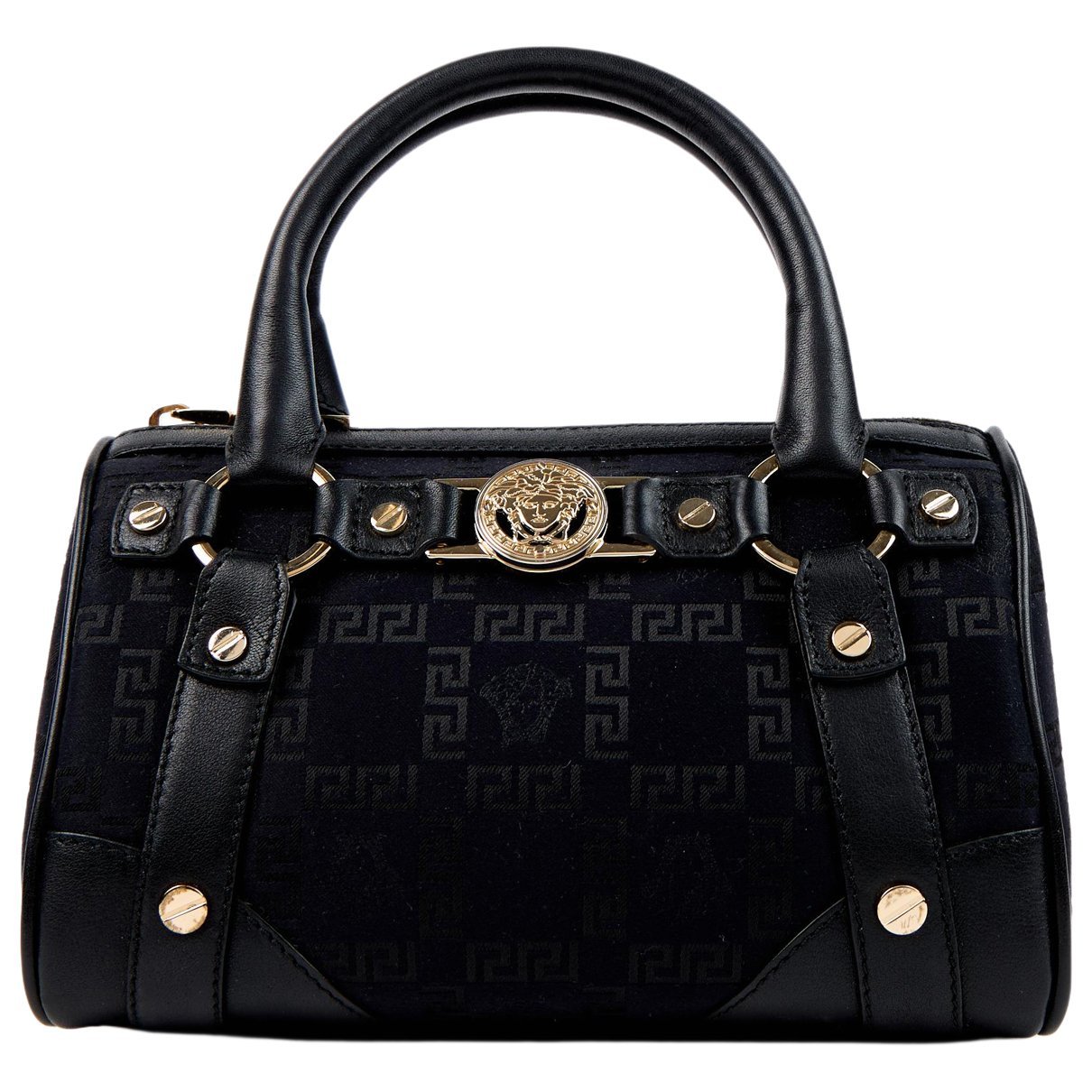 La Medusa cloth handbag