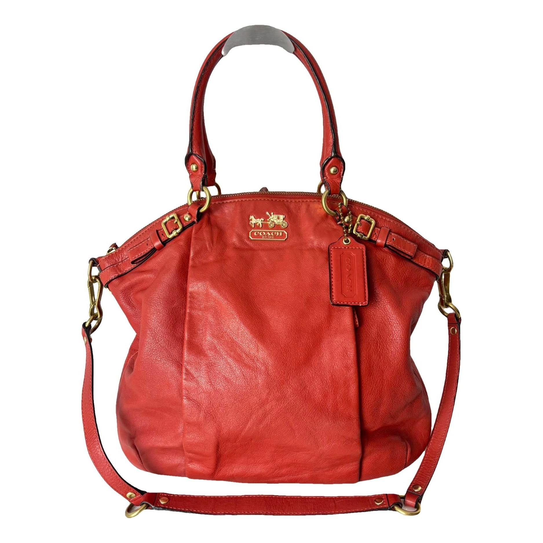Madison leather handbag