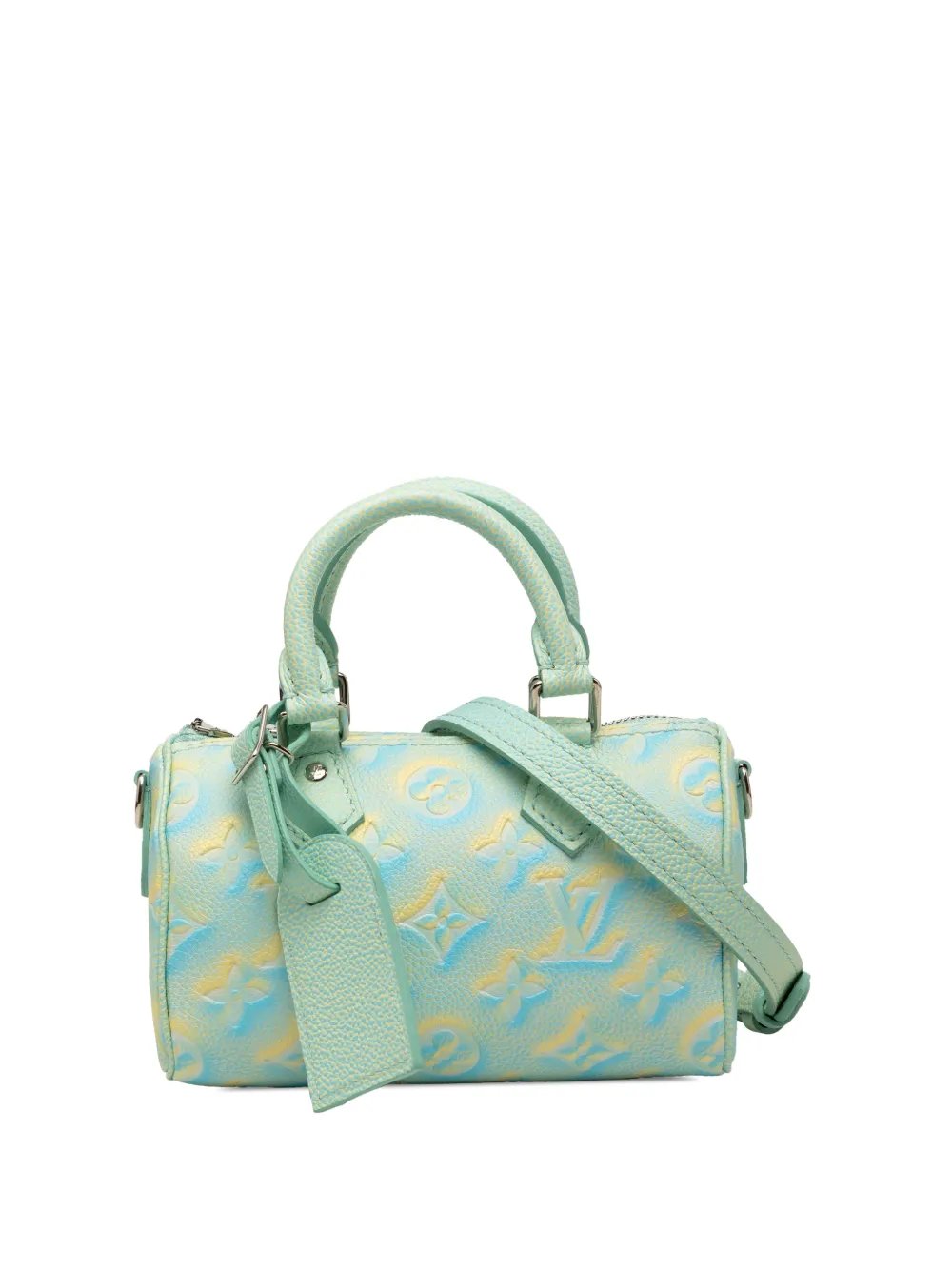 Louis Vuitton 2022 Monogram Empreinte Summer Stardust Nano Speedy satchel