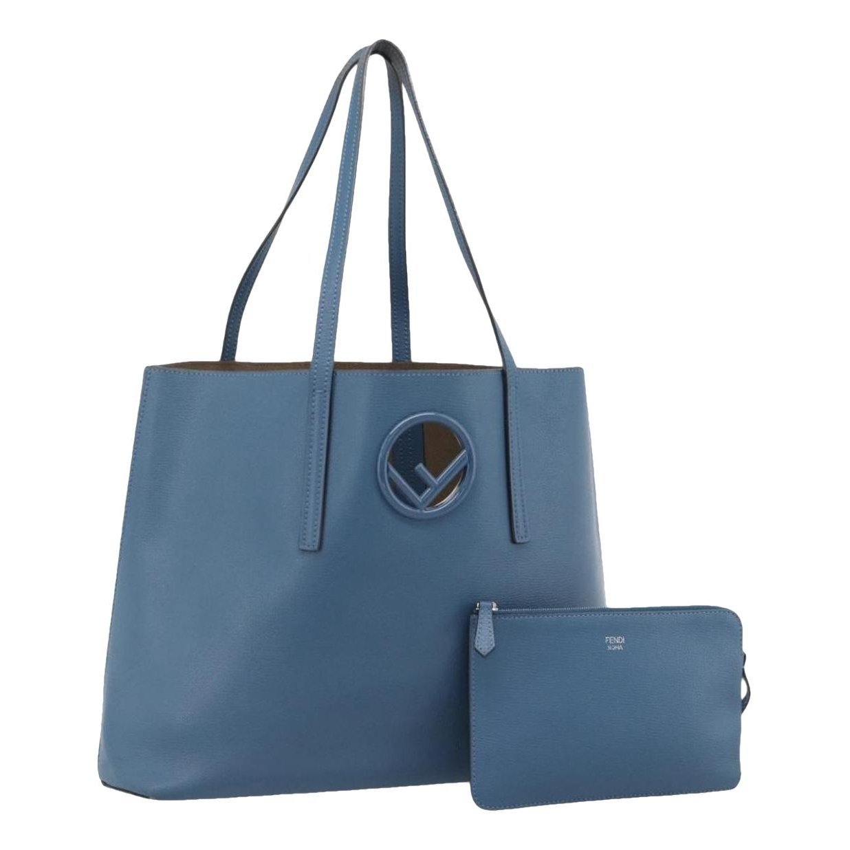 Leather tote