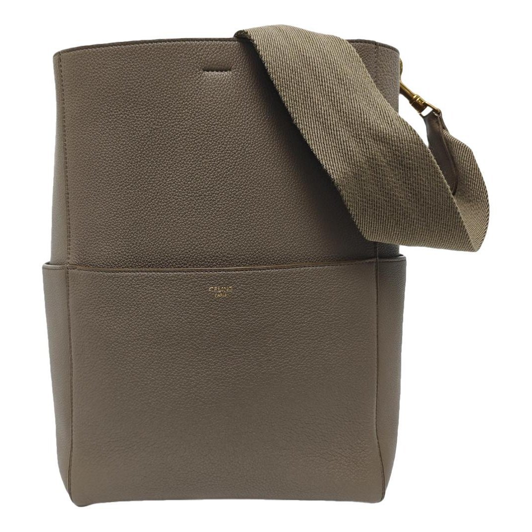 Seau Sangle leather tote