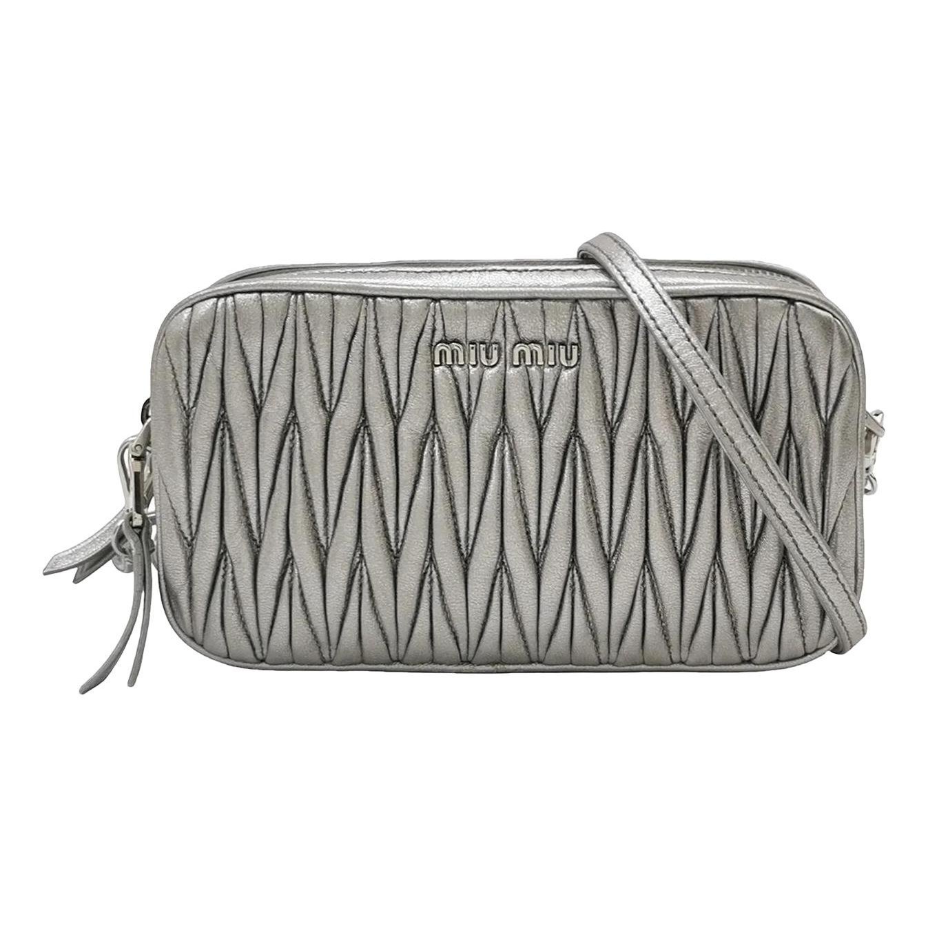 Leather mini bag