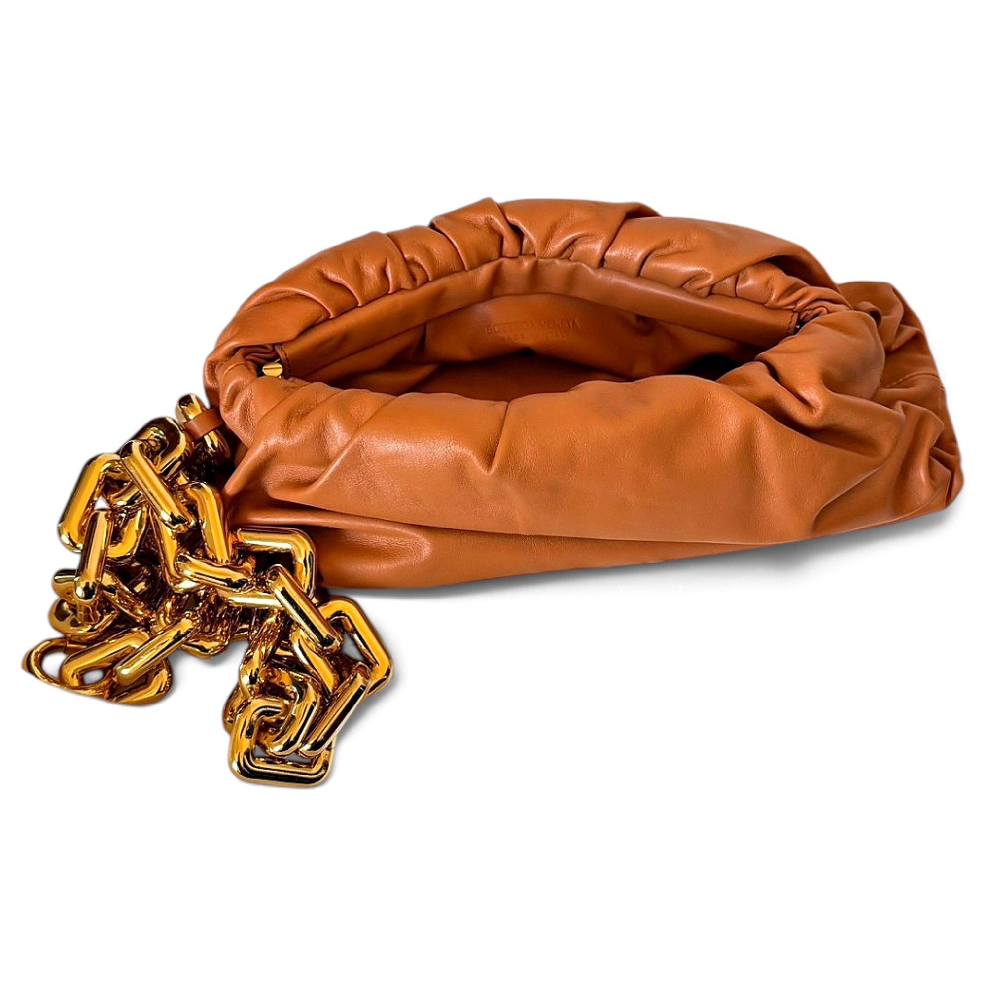 Chain Pouch leather handbag