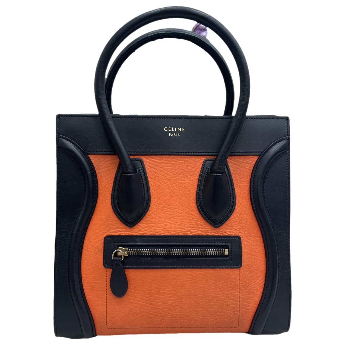 Luggage leather handbag