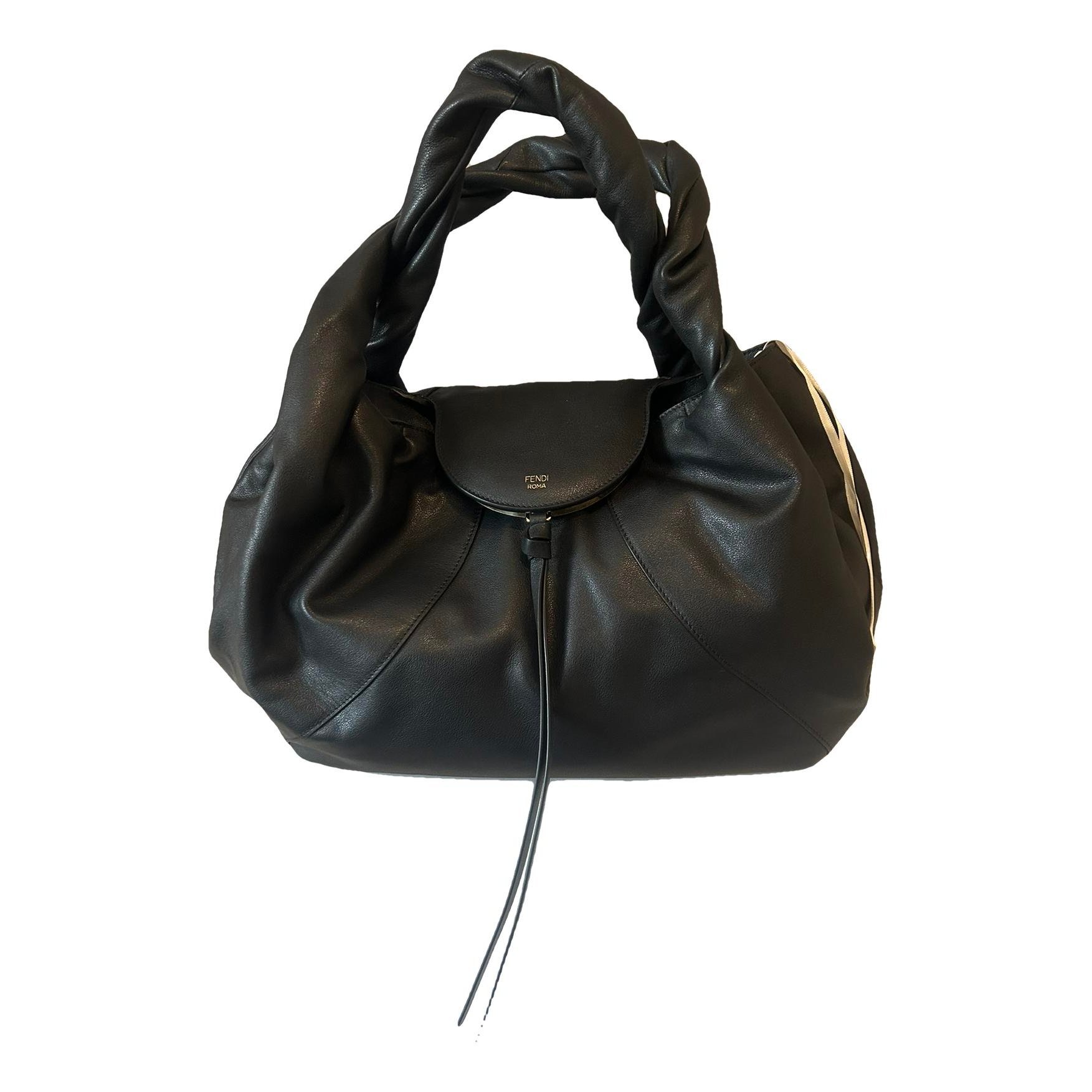 Spy leather handbag