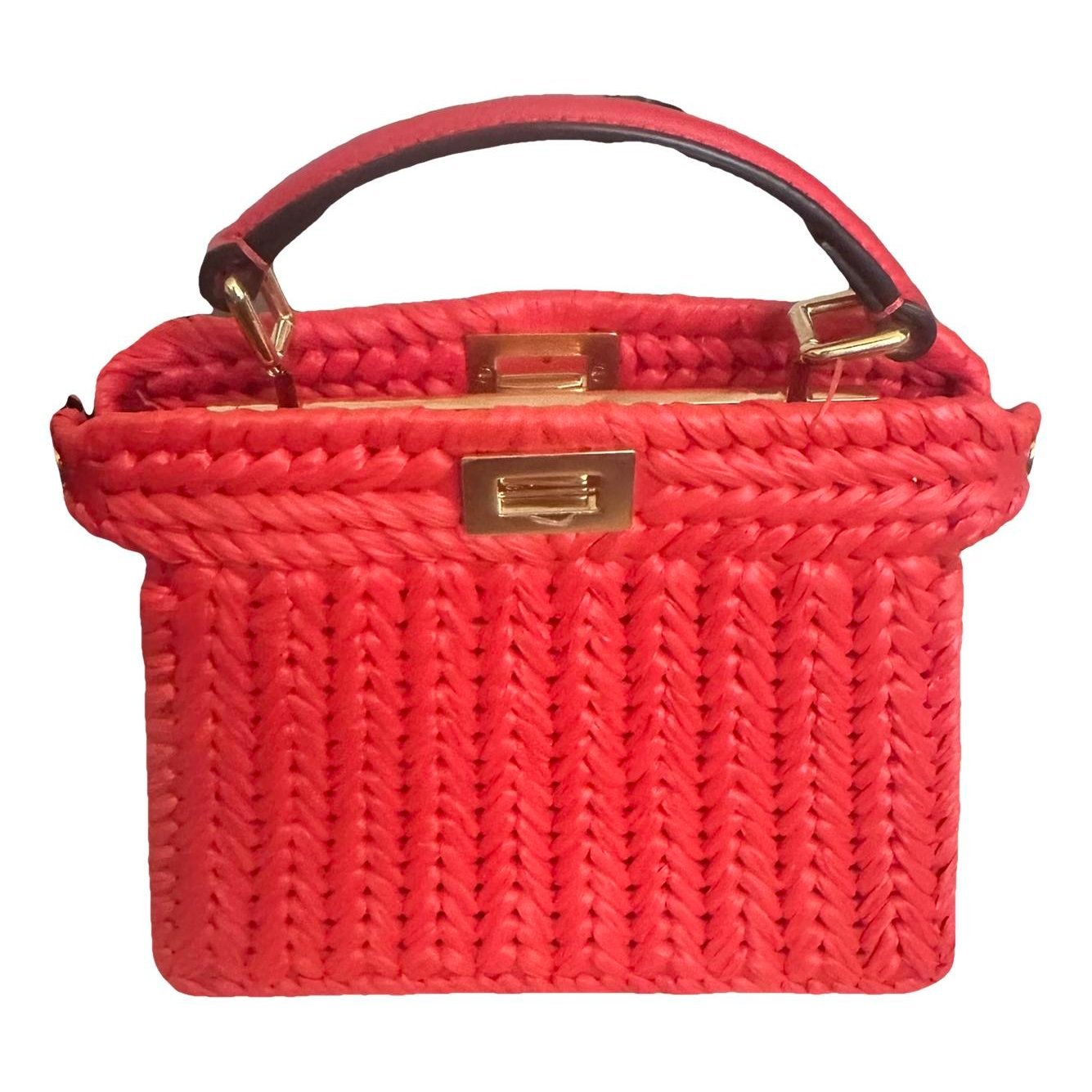 Peekaboo clutch bag