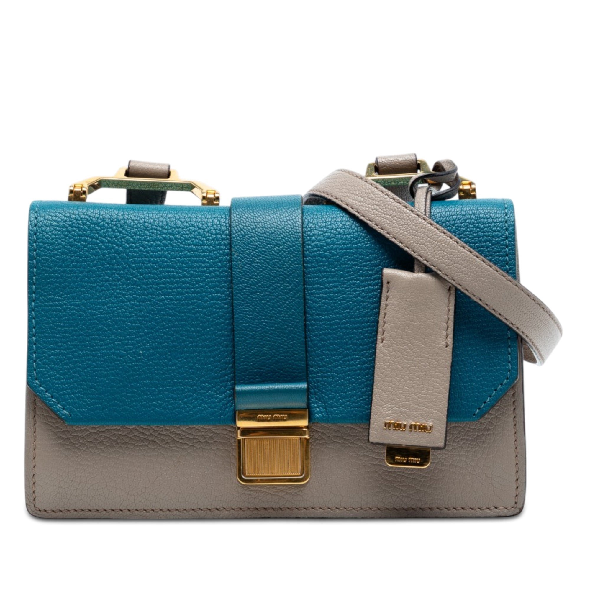 Leather crossbody bag