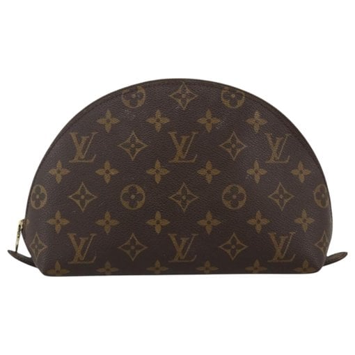 Leather vanity case