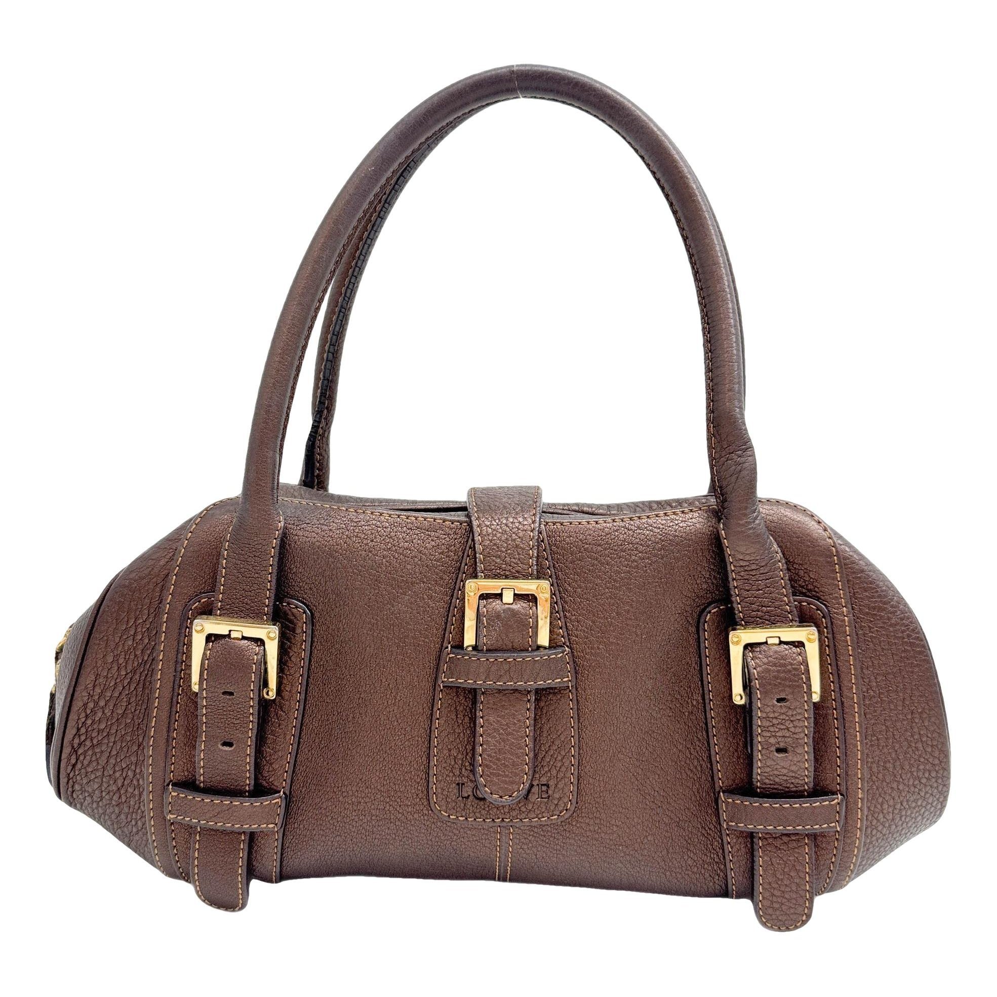 Leather handbag
