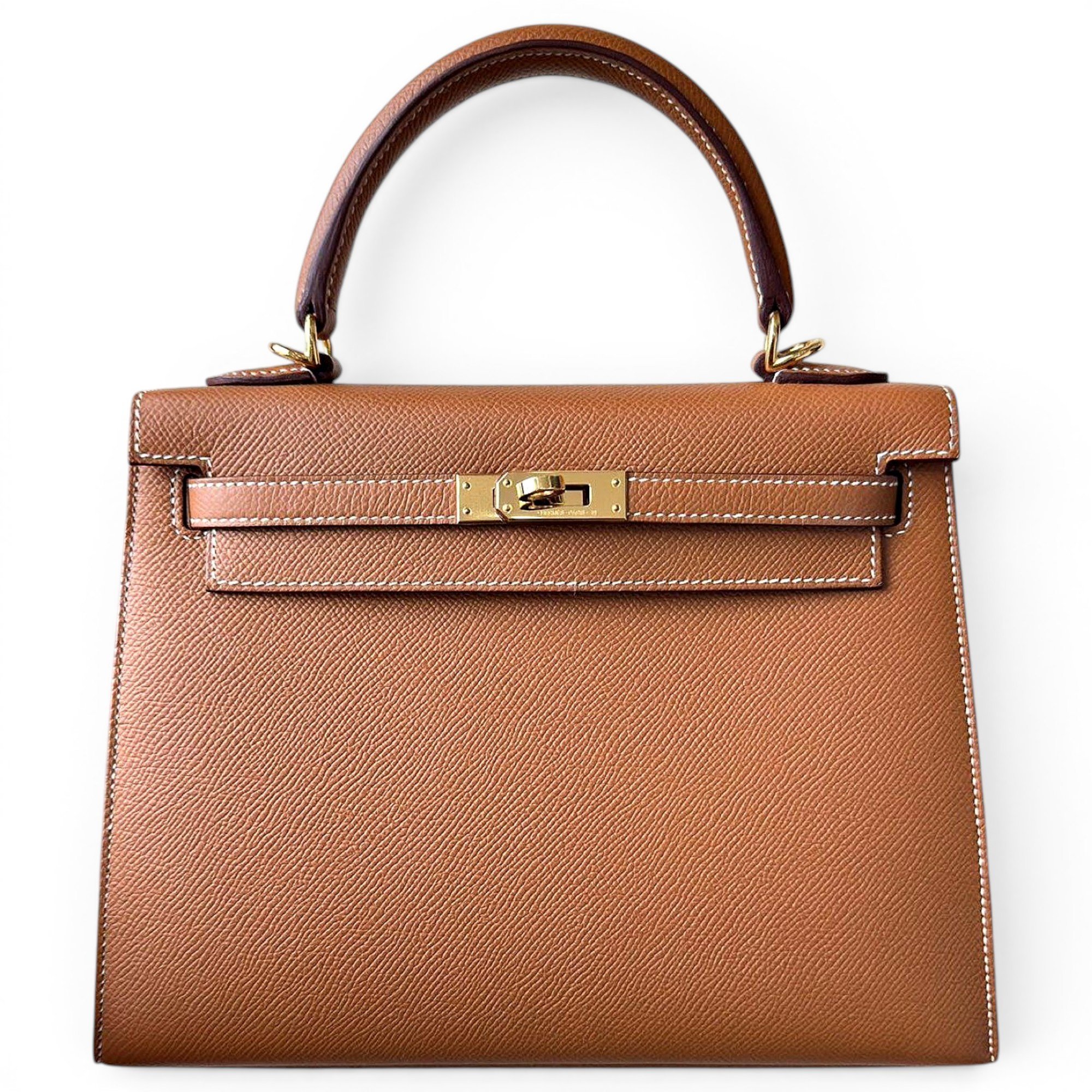 Kelly 25 leather handbag