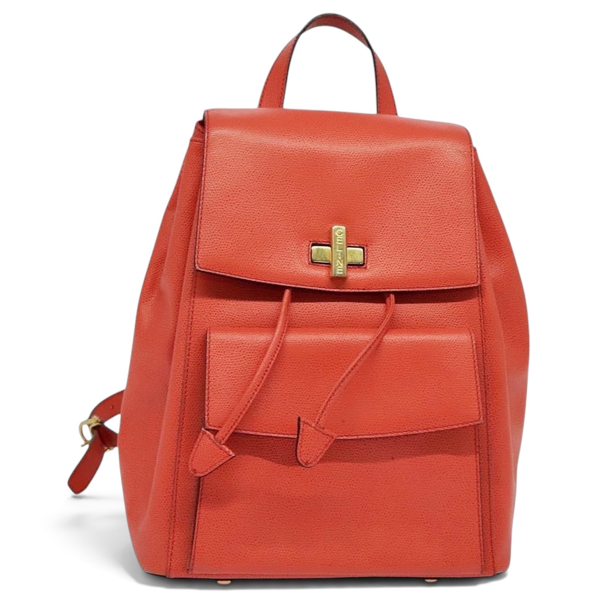 Leather backpack