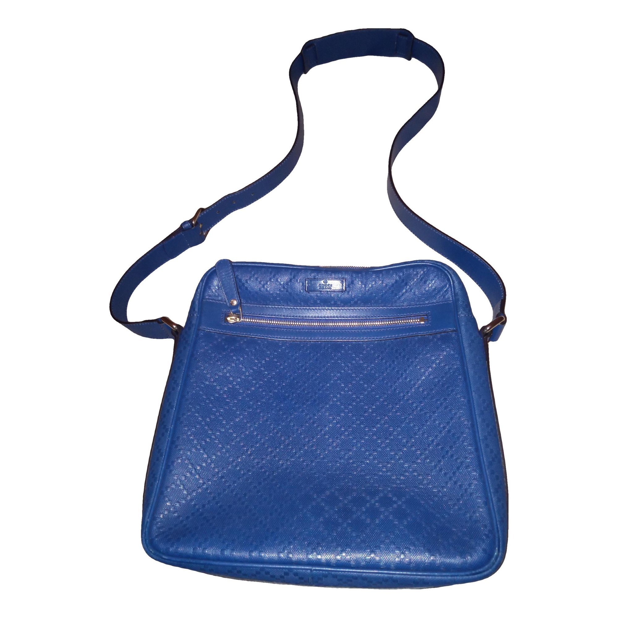 Ophidia Compartment Messenger leather crossbody bag