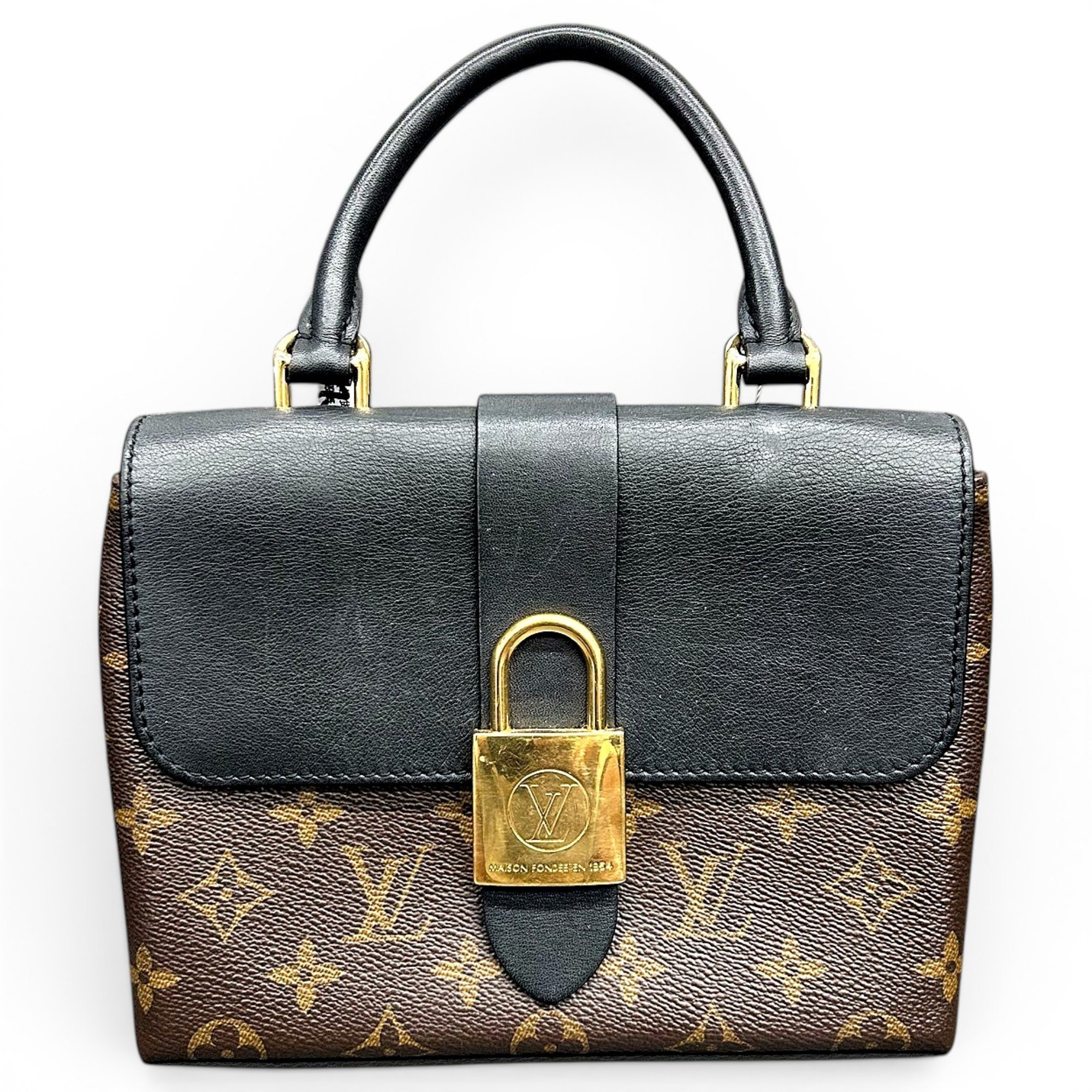 Cluny leather satchel