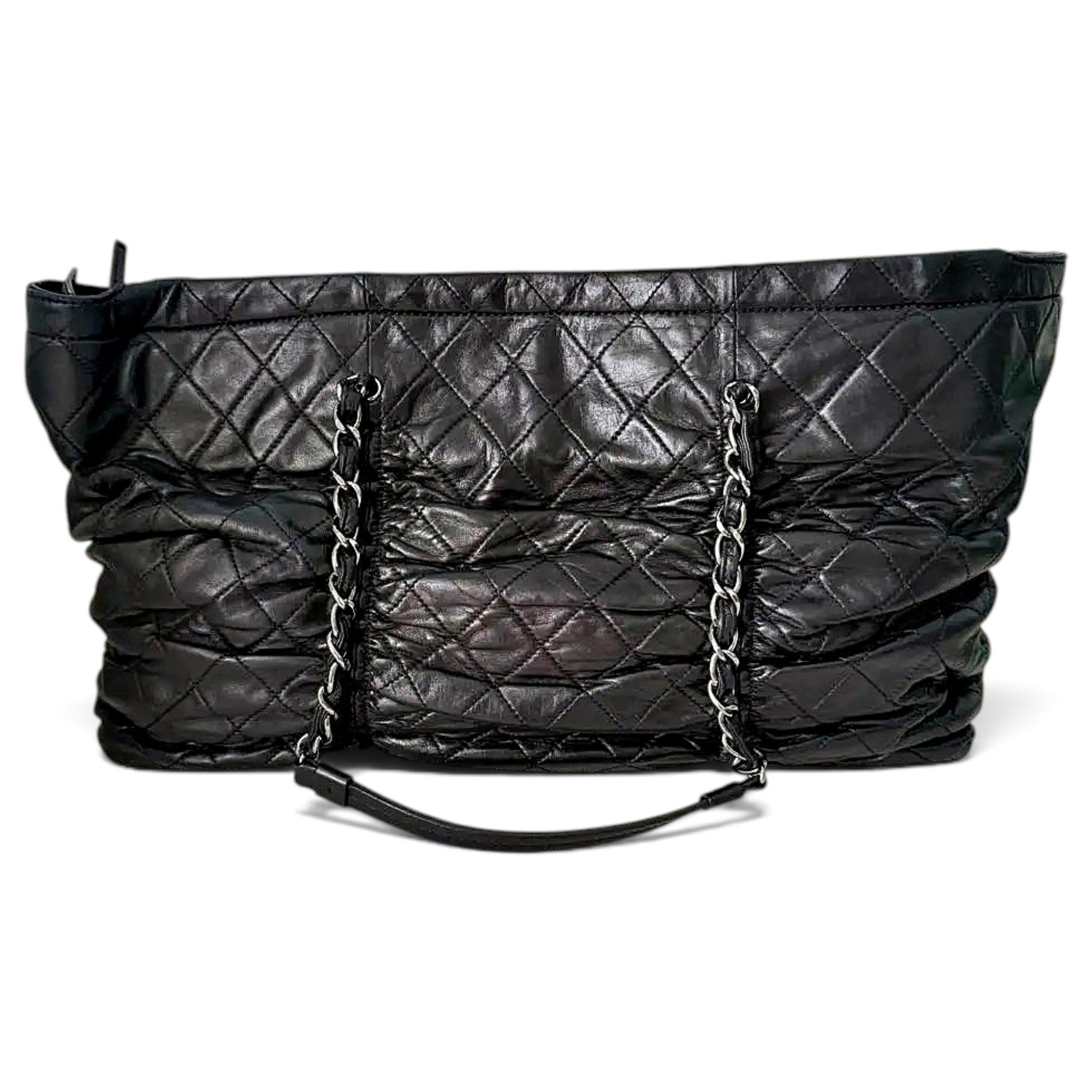 Petite Shopping Tote leather handbag