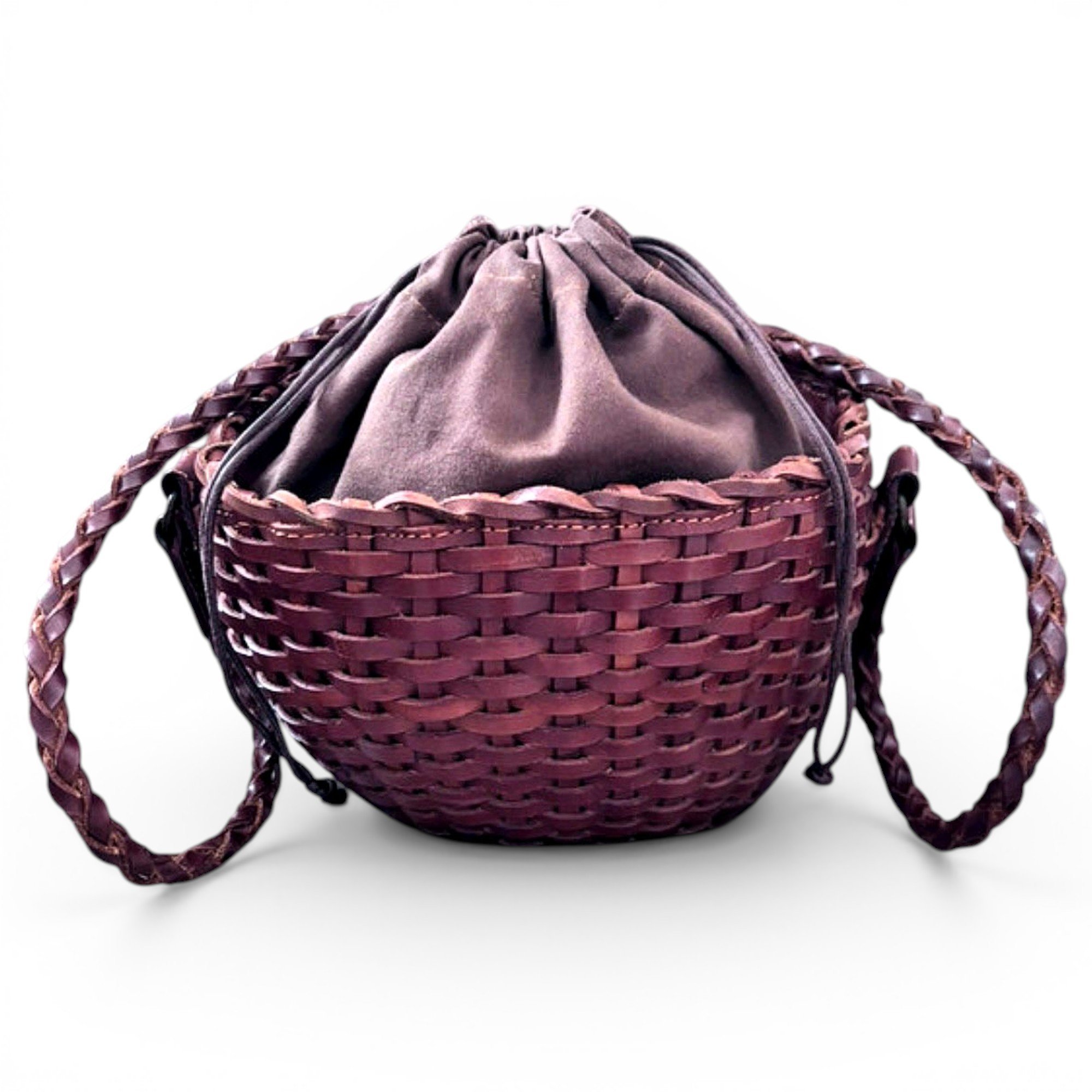 Leather crossbody bag