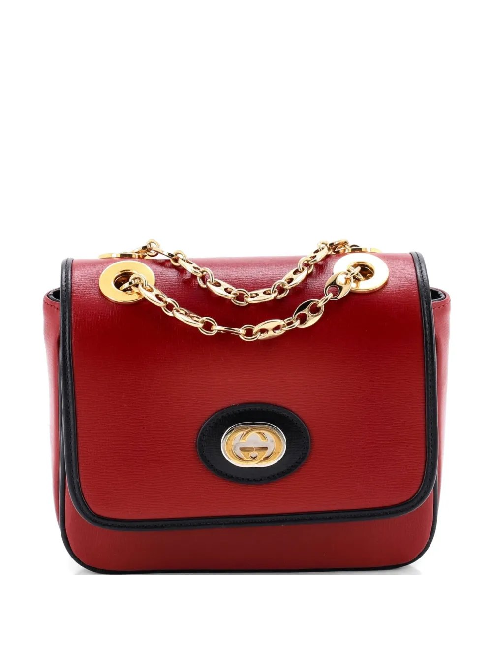 Marina Chain Flap Bag Leather Mini crossbody bag
