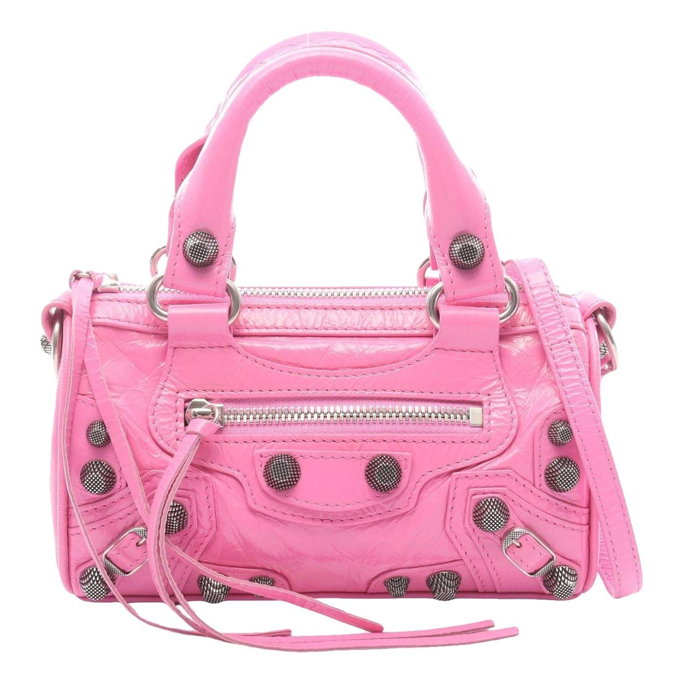 Leather travel bag