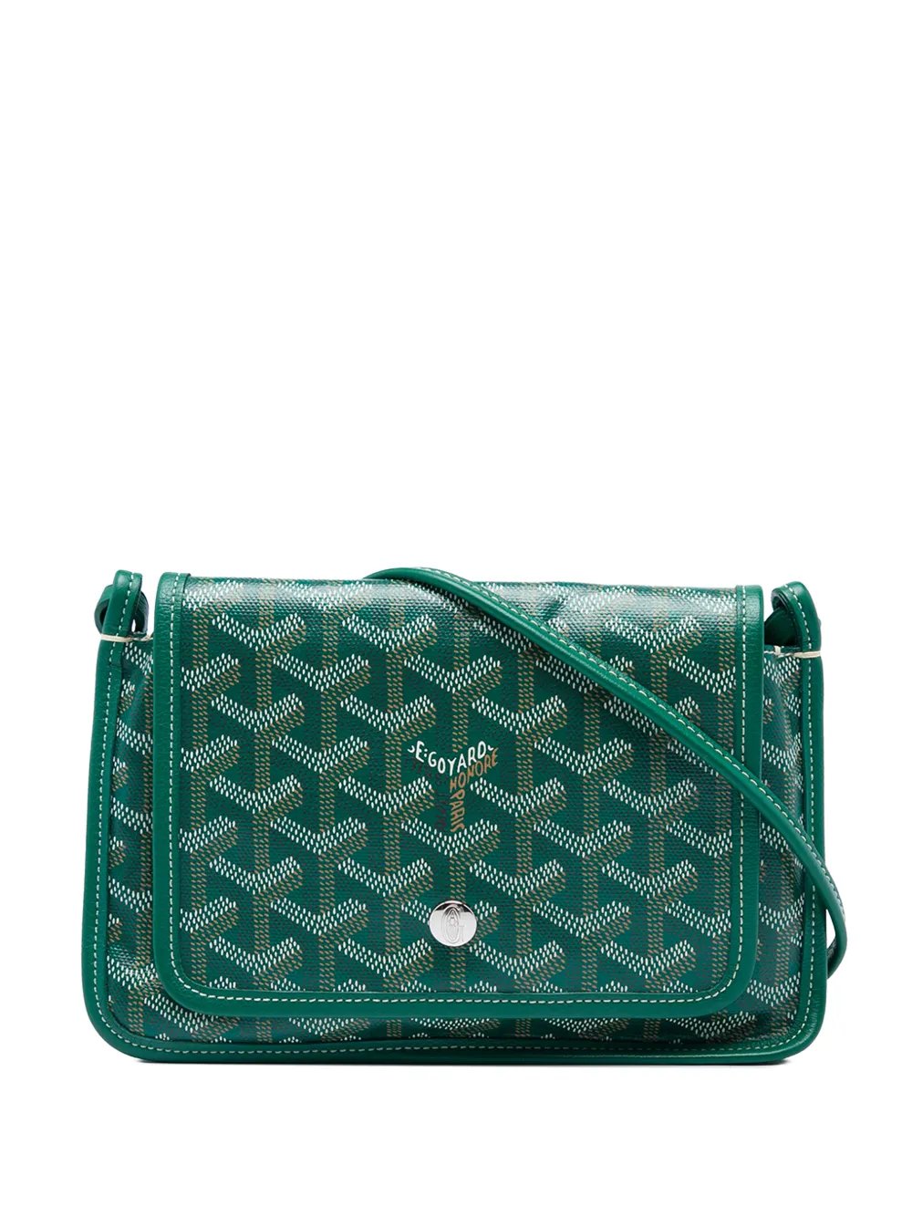 2019 Goyardine Plumet Pocket Wallet crossbody bag