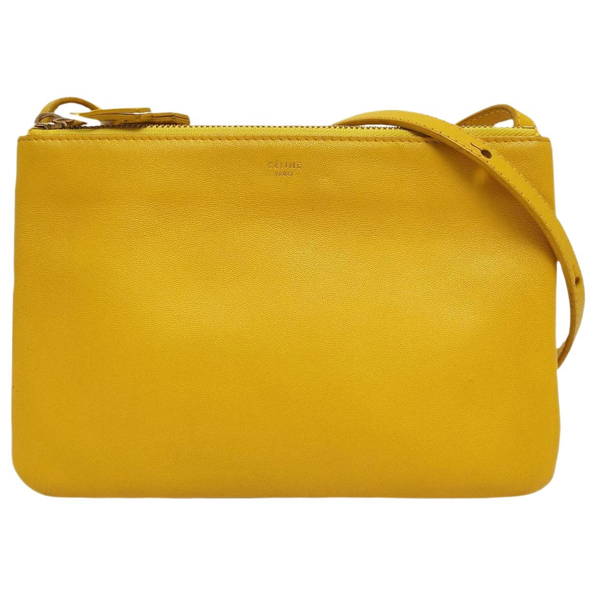 Trio leather crossbody bag