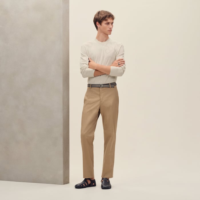 Kraft Chelsea Pants With Striped Strap Detail