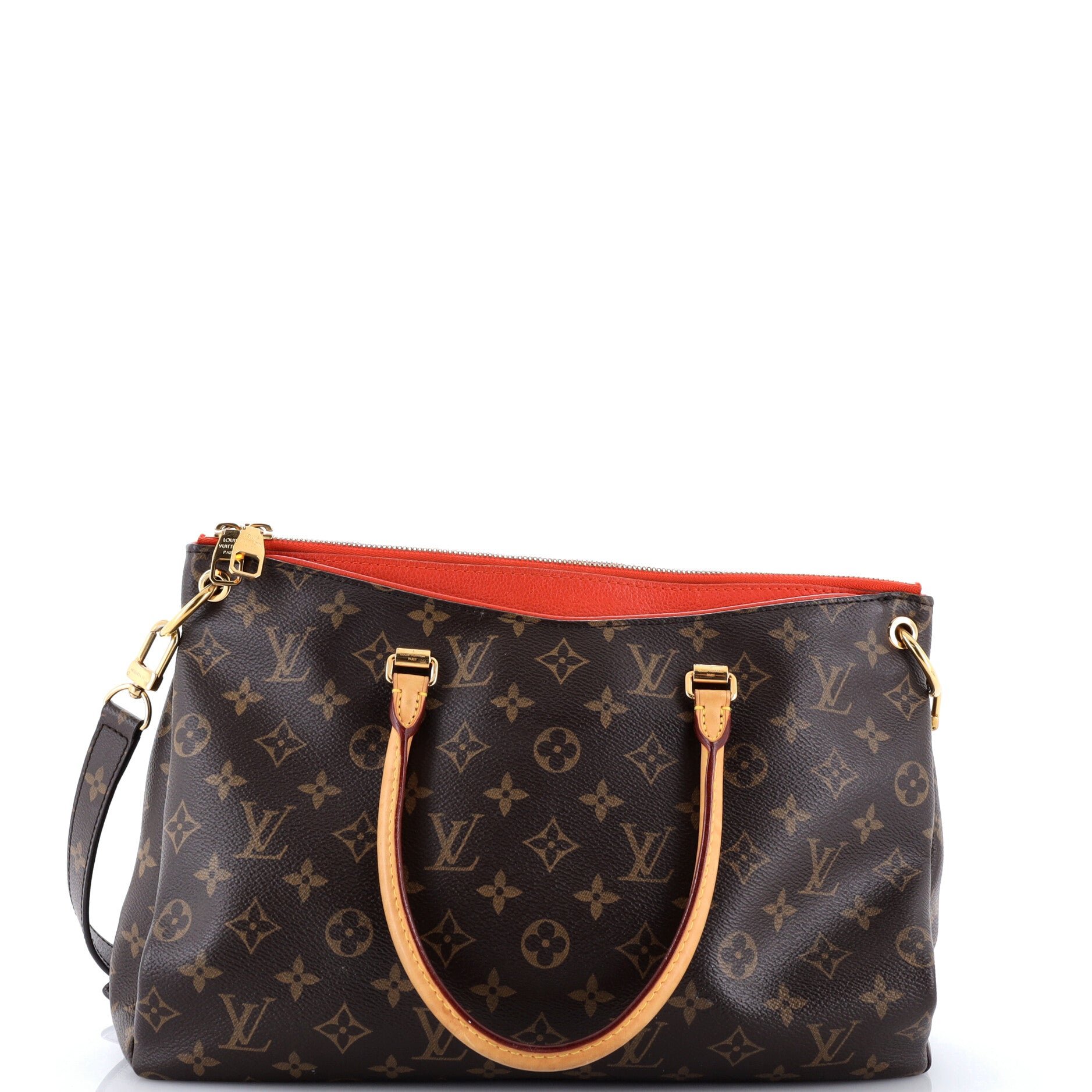 Pallas Tote Monogram Canvas with Leather