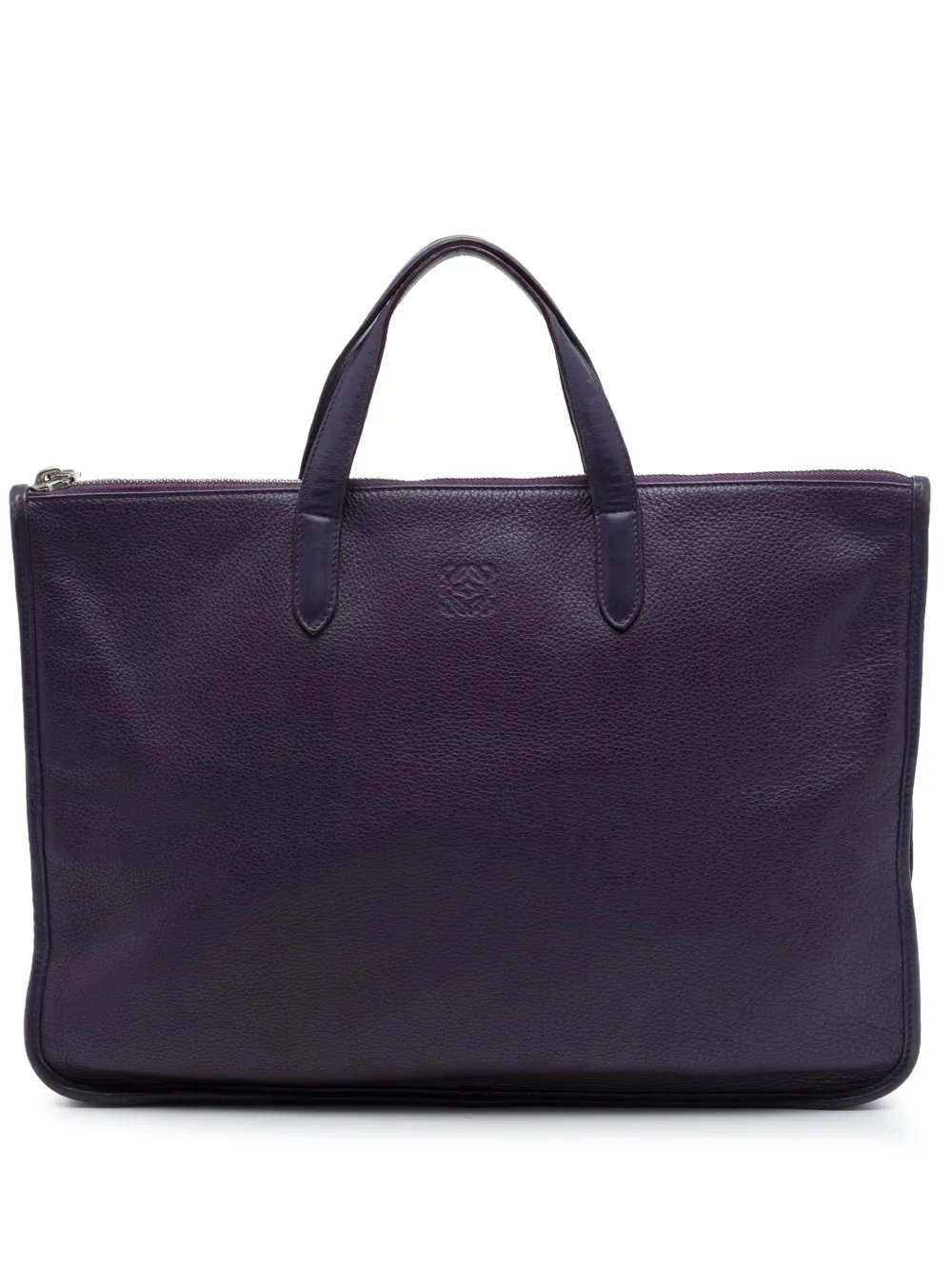 2014 Leather Anagram Toledo Briefcase business bag