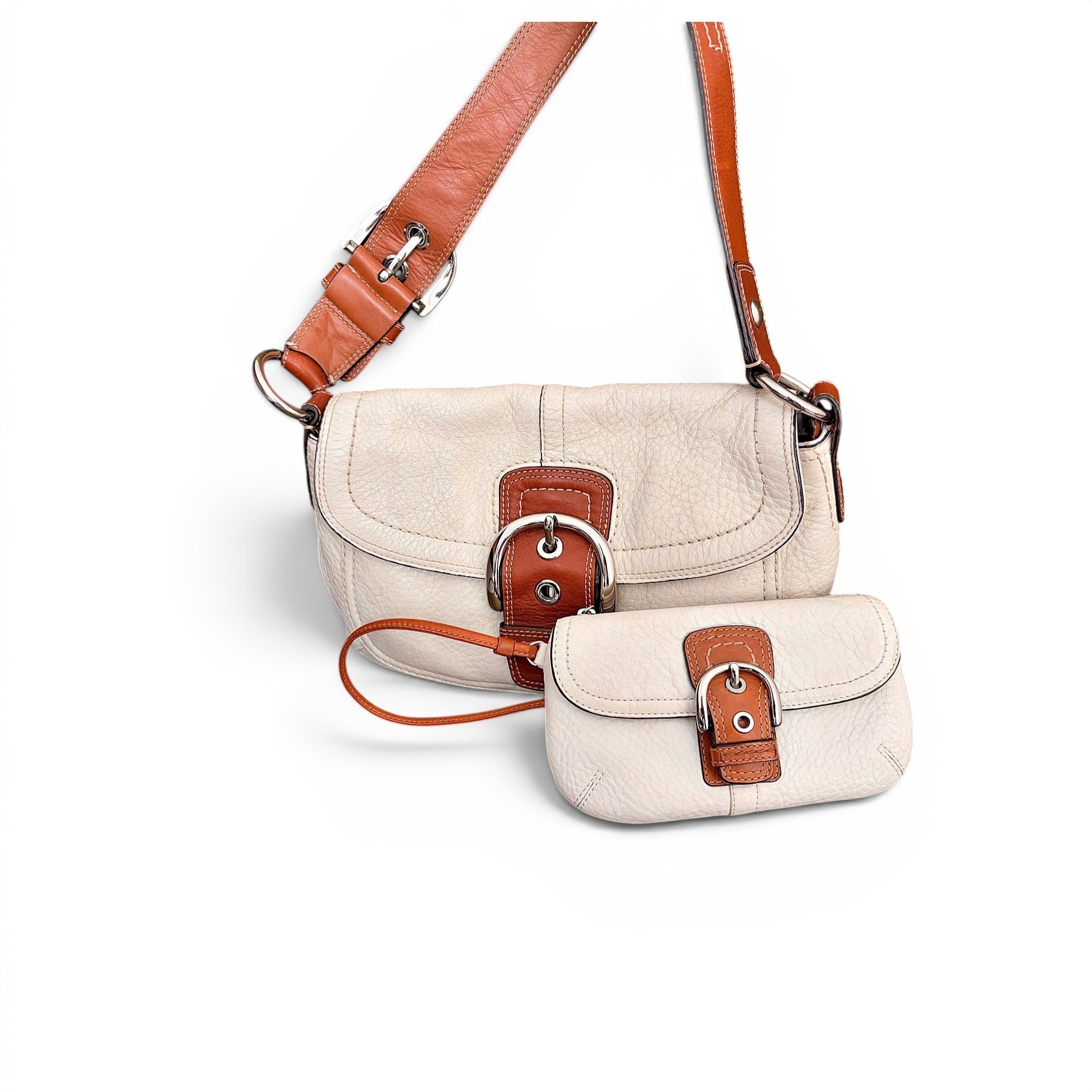 Hamilton Hobo leather handbag