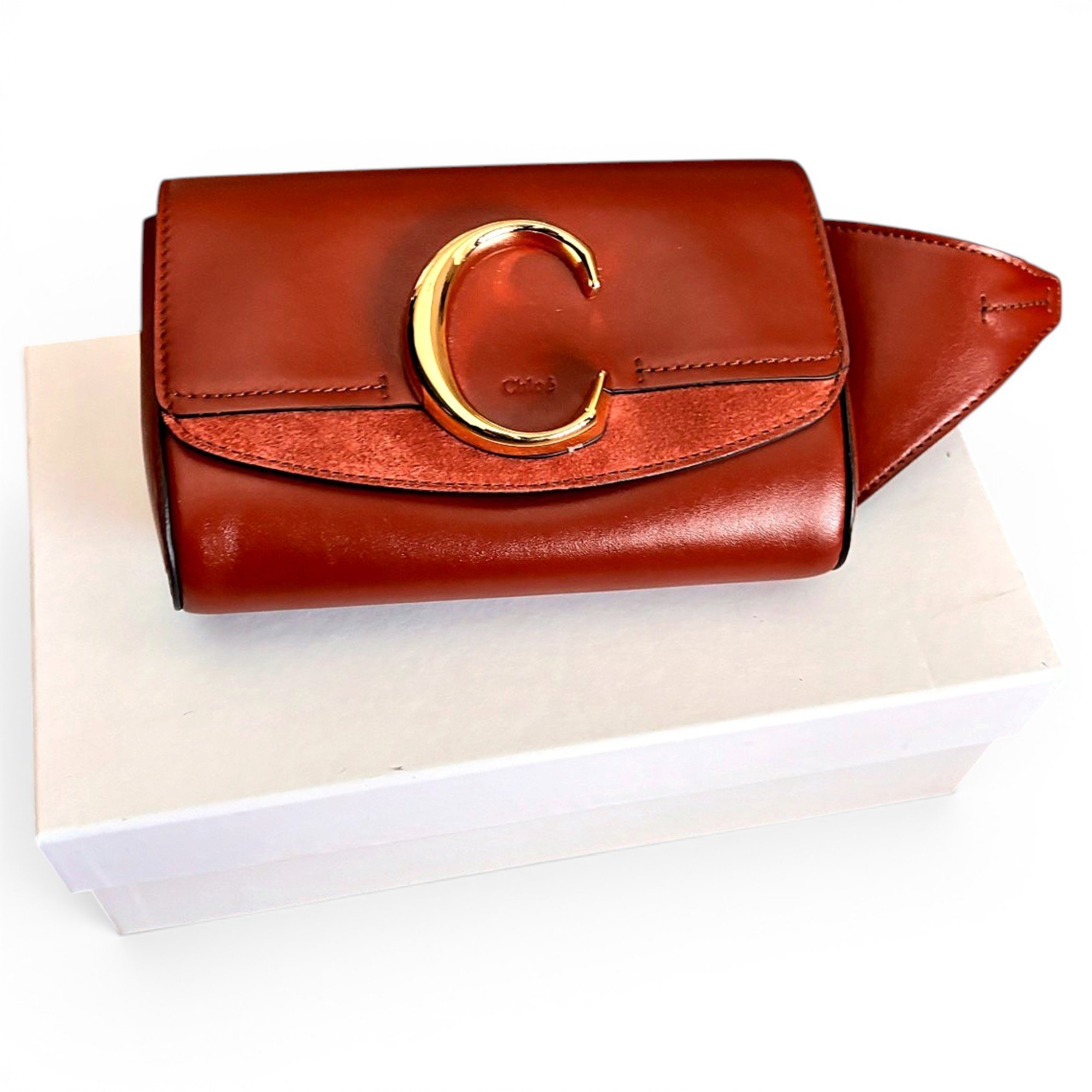 Leather handbag