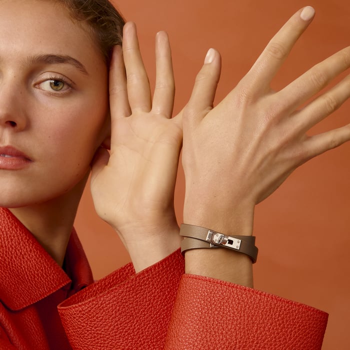 Étoupe Bracelet Mini Kelly Double Tour