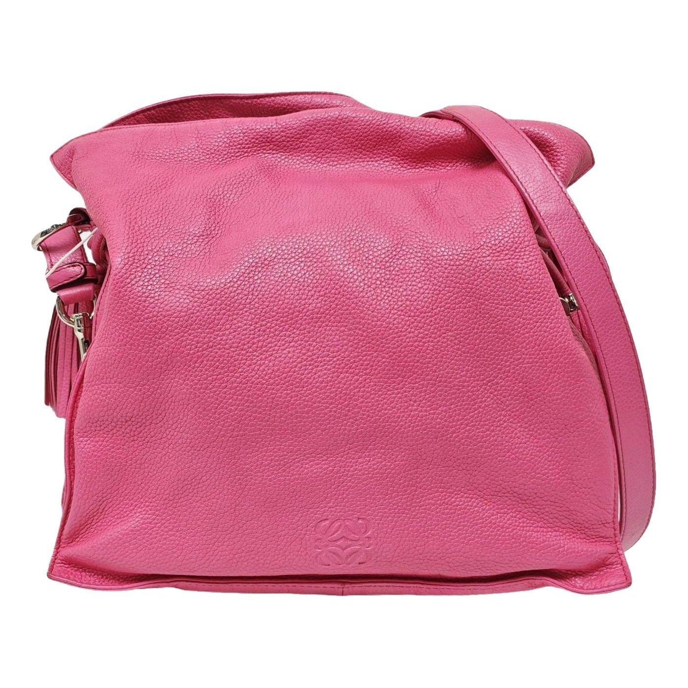 Flamenco leather handbag