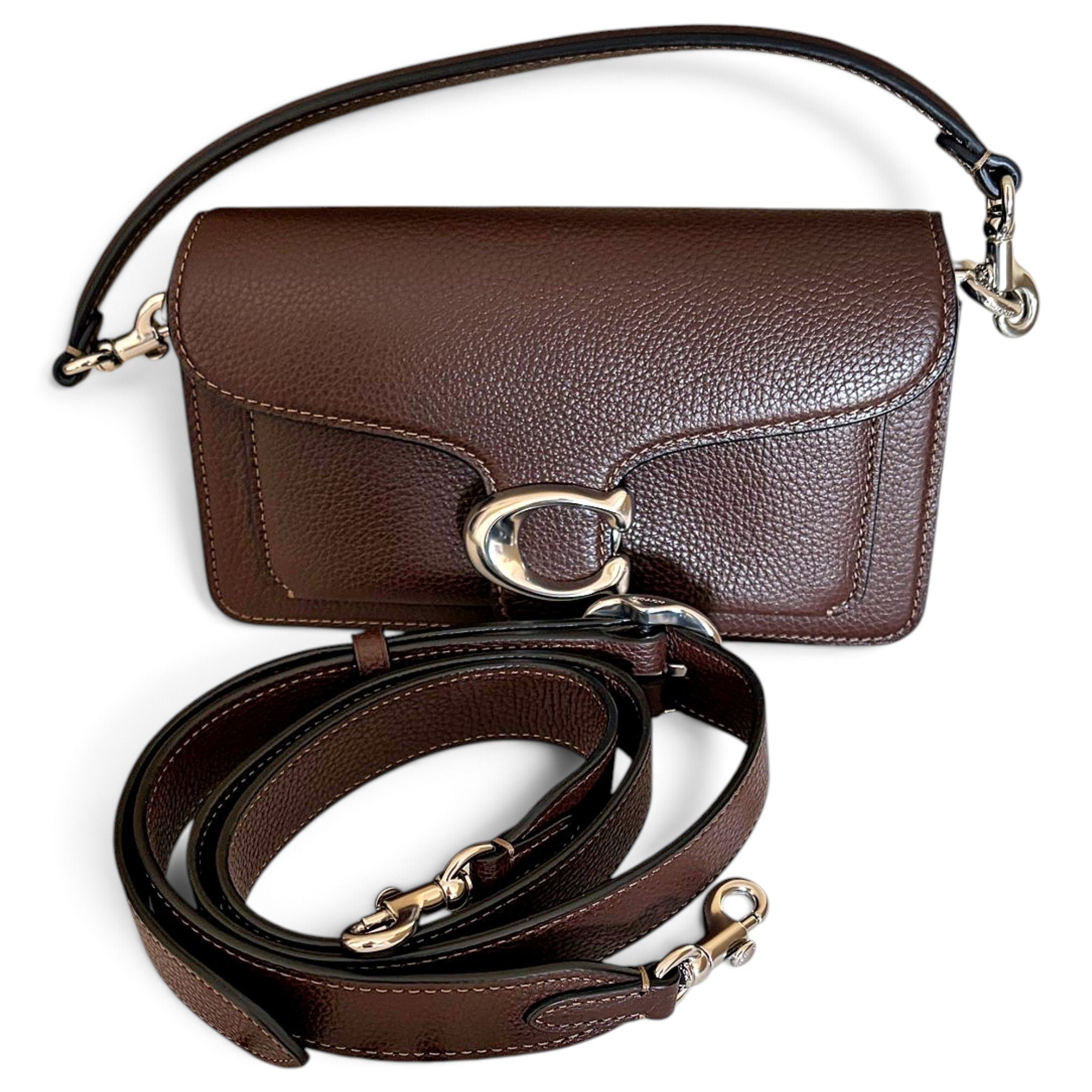 Tabby leather crossbody bag