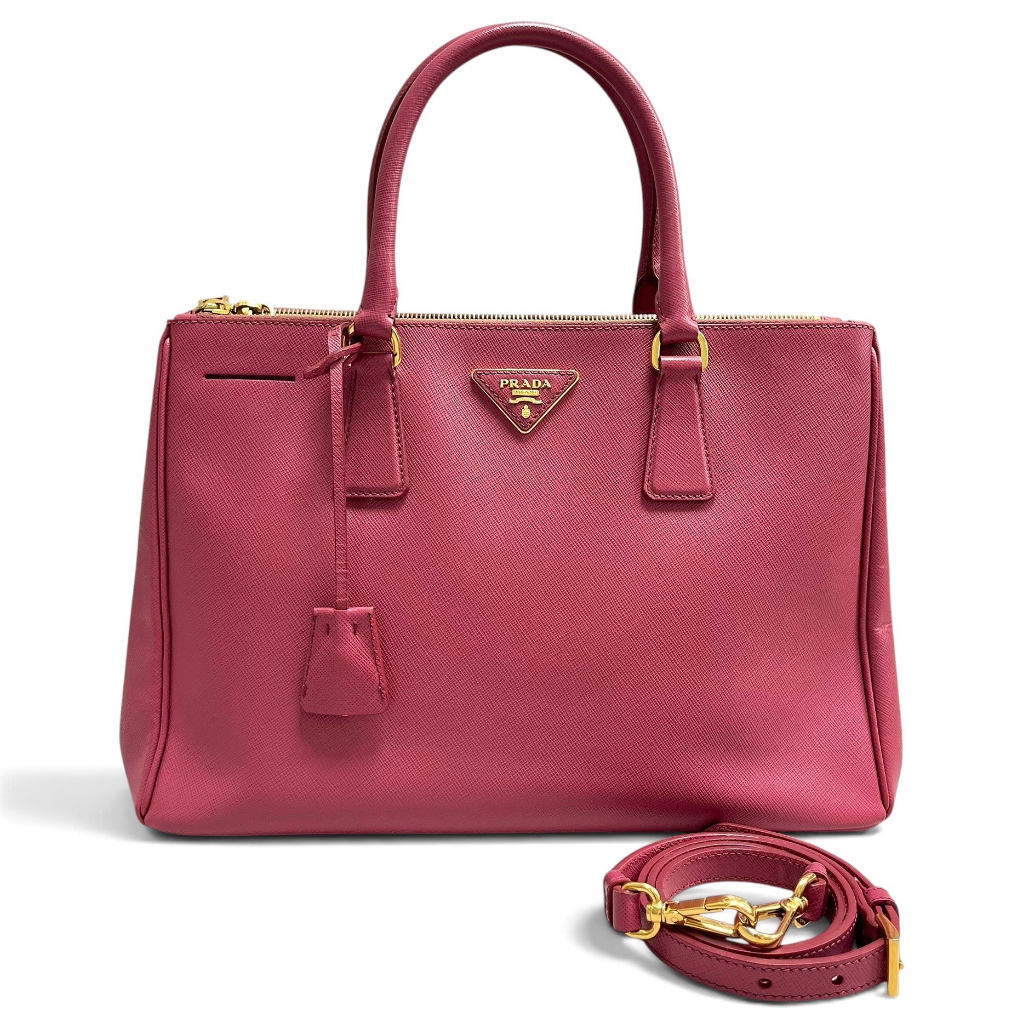 Galleria leather handbag