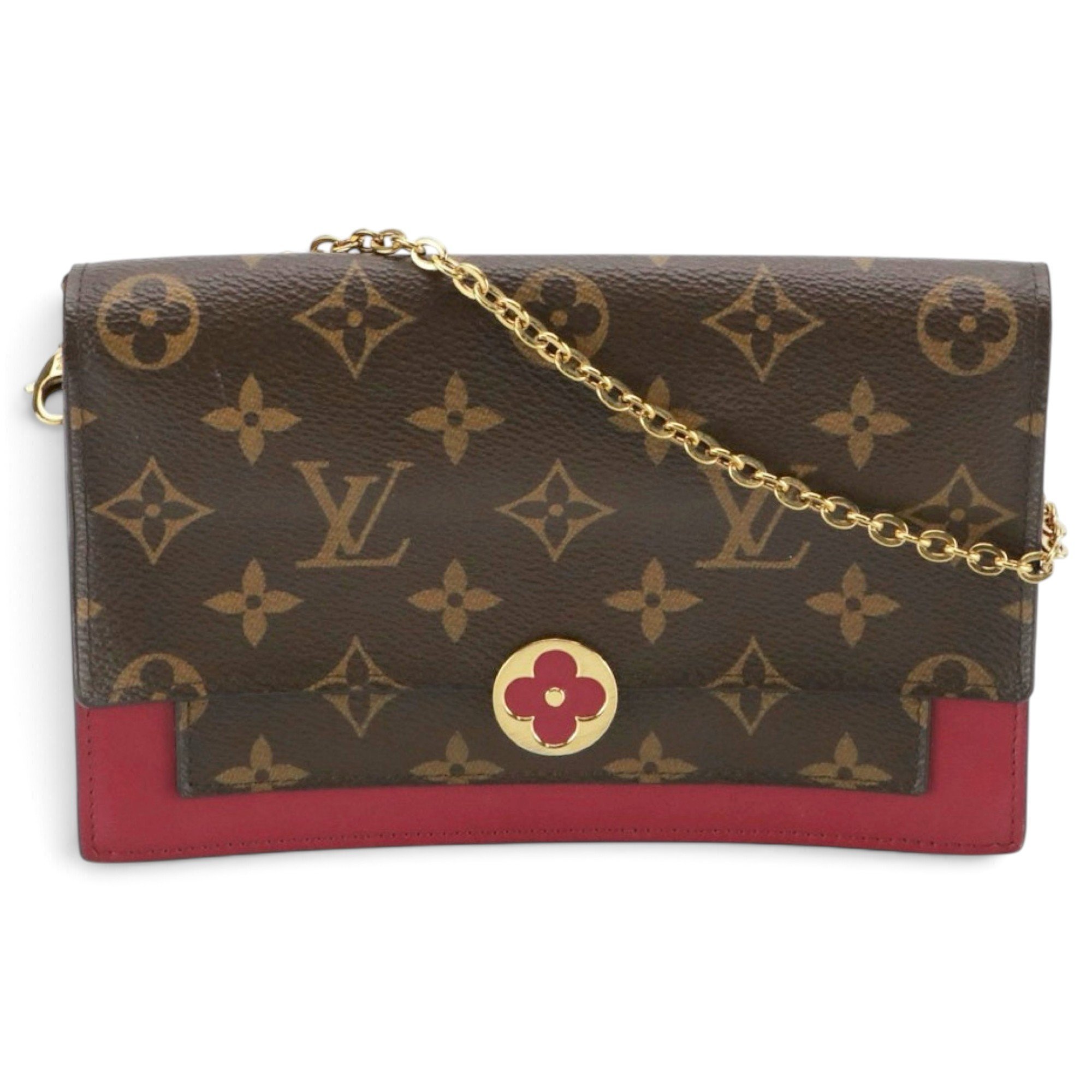 Flore chain leather handbag
