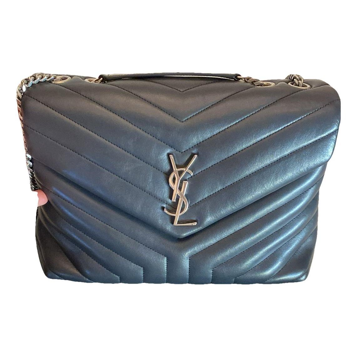 Loulou leather crossbody bag