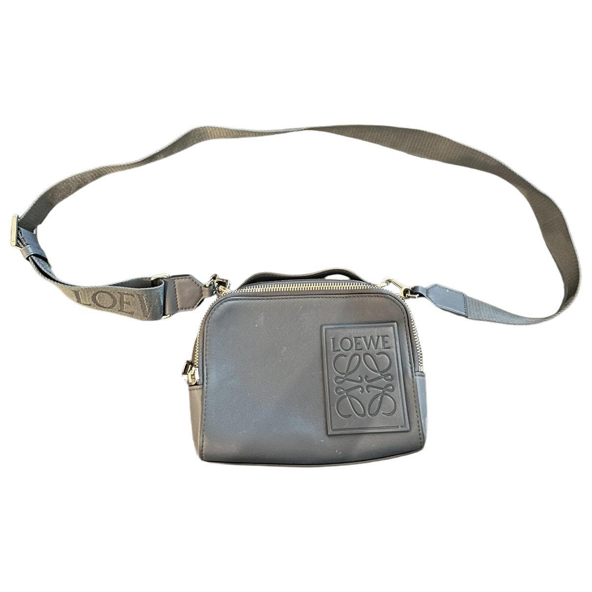 Leather crossbody bag
